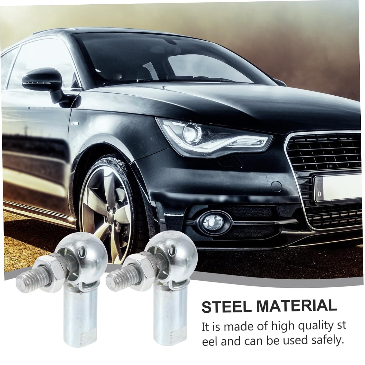 CHILDWEET 2pcs Lubricated Chrome Sealed Rod End Ball Bearings for Rod End Ball High Compression Resistance