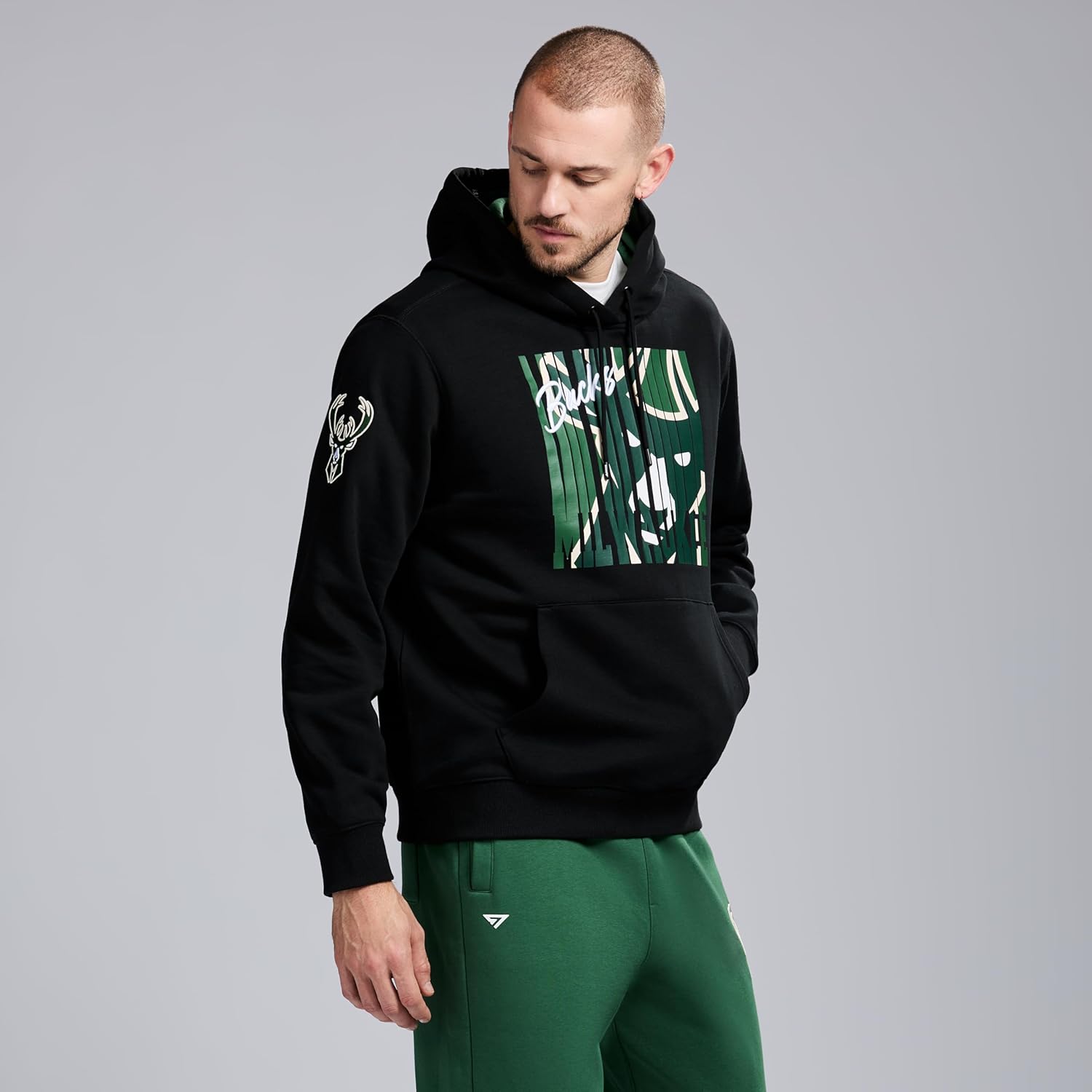 GAME 7 x NBA Officially Licensed Men's Long Sleeve Pullover Hoodie Fleece Sweatshirt - Image 2