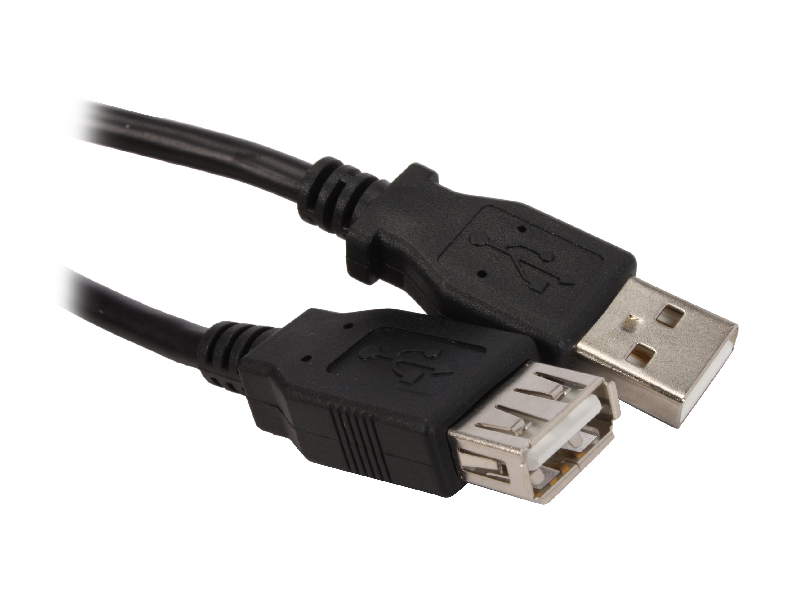 Nippon Labs USB-15-MF-BK 15-Feet USB 2.0 M/F Extension Cable, Black