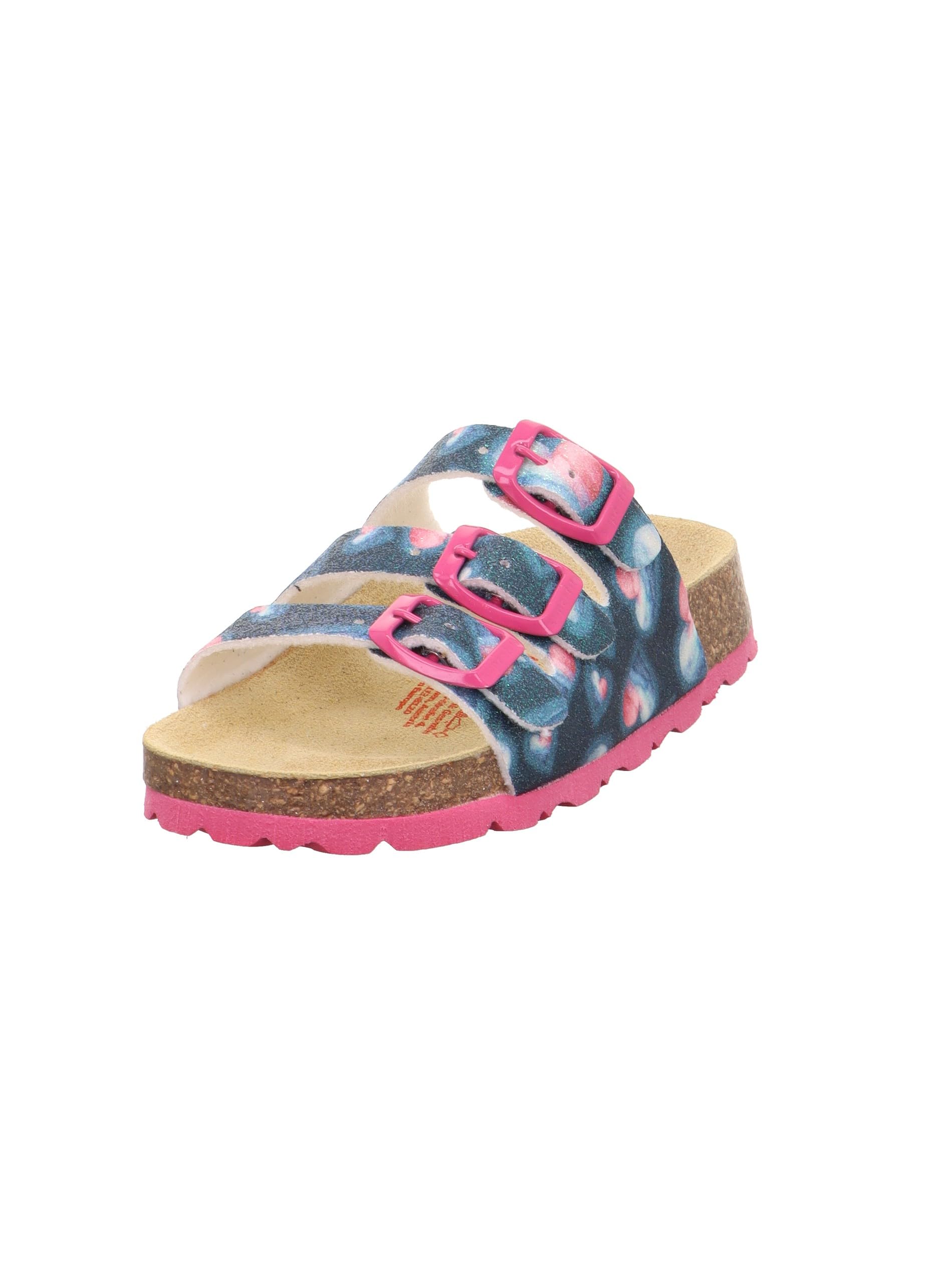 Superfit Mädchen FussbettpantoffelHausschuh