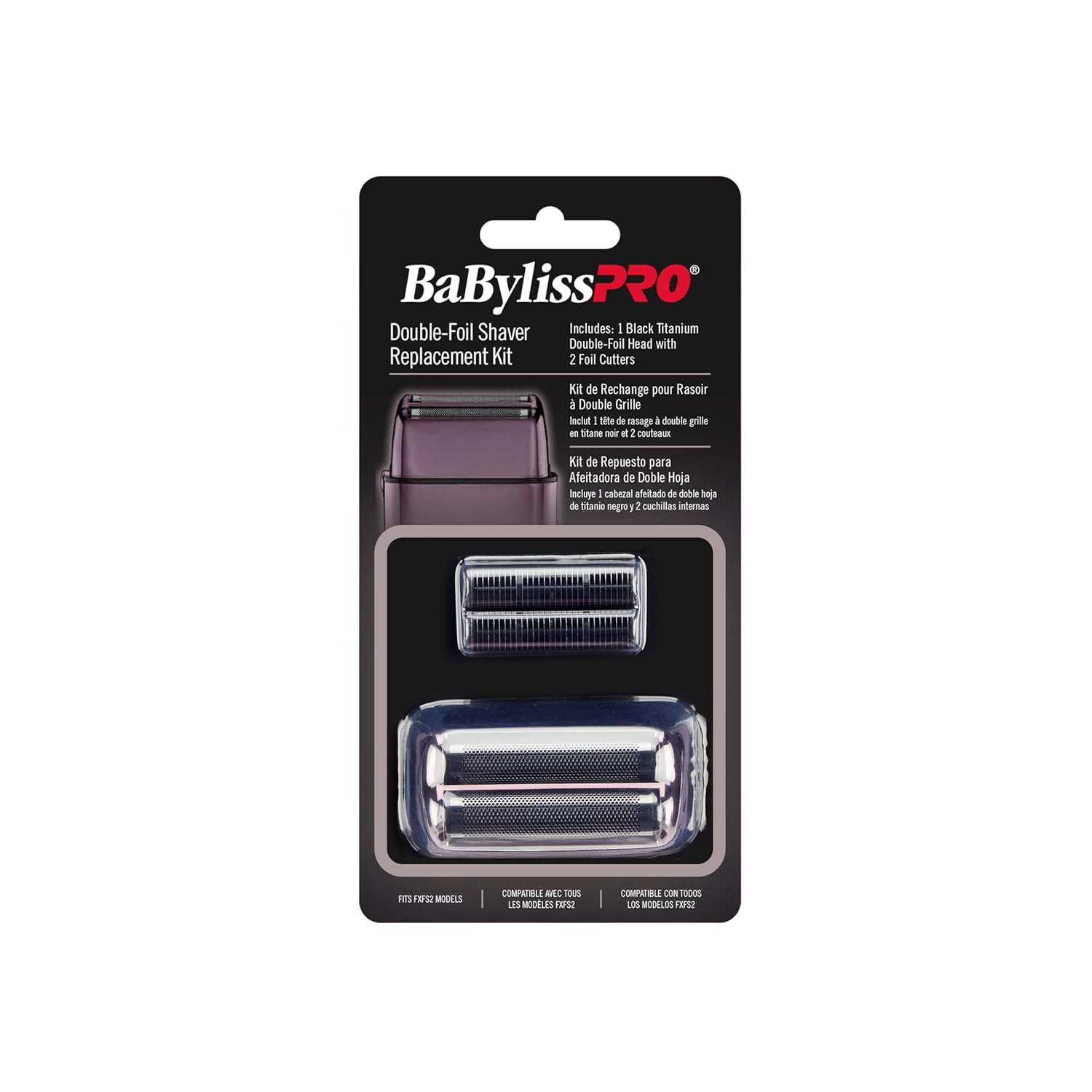 BaBylissPRO Replacment Foil and Cutter for MetalFX Double Foil Shavers