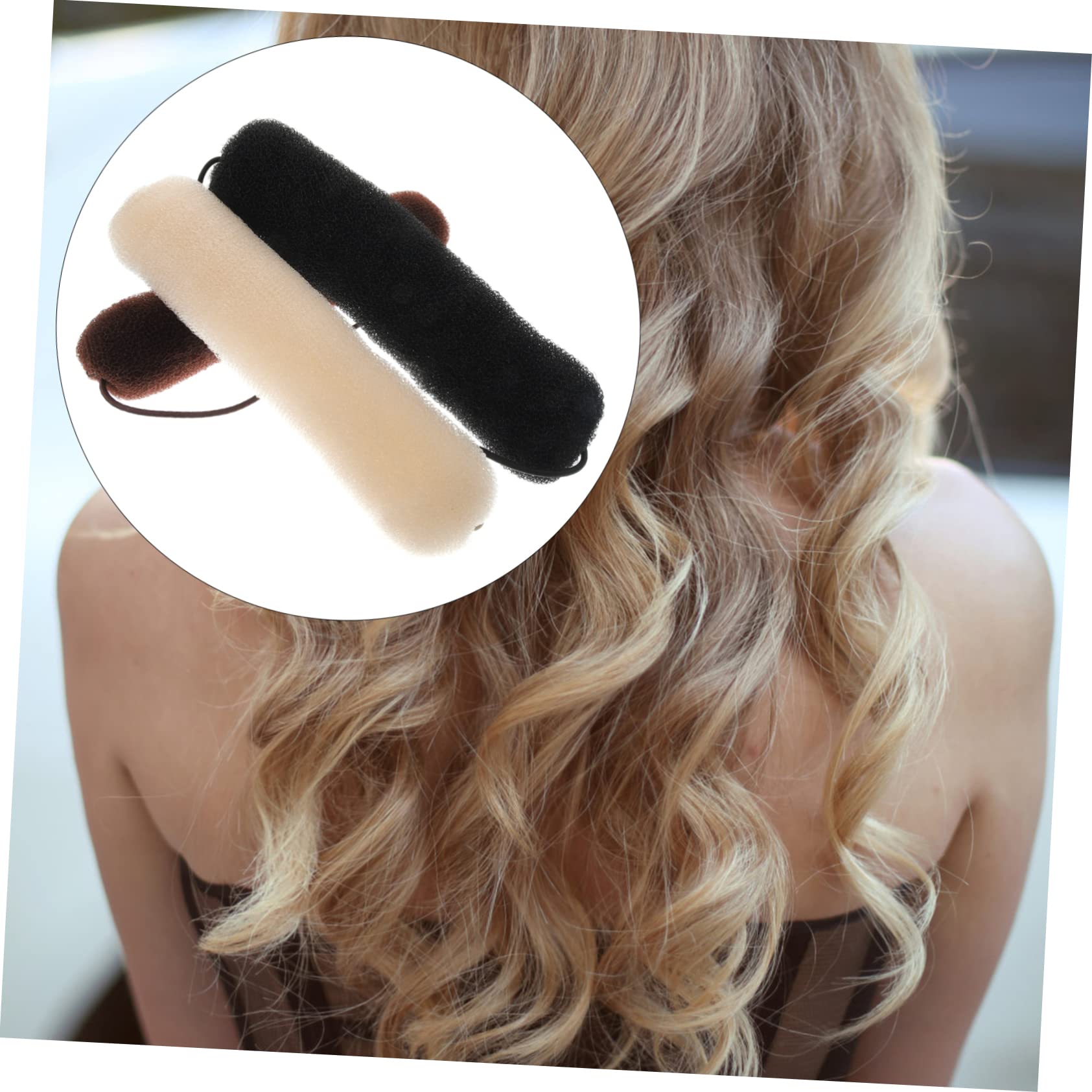 MAGICLULU 5 Sets Haar-accessoires Für Frauen Dutt-donuts Für Haar-dutt-maker Für Dickes Haar Dutt-maker Exquisite Handwerkskunst 3 Stück X 5