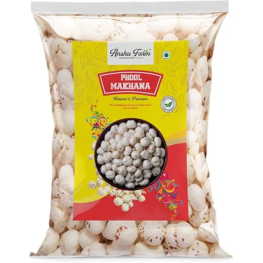 Anshu Farm Sutta Phool Makhana 1 kg