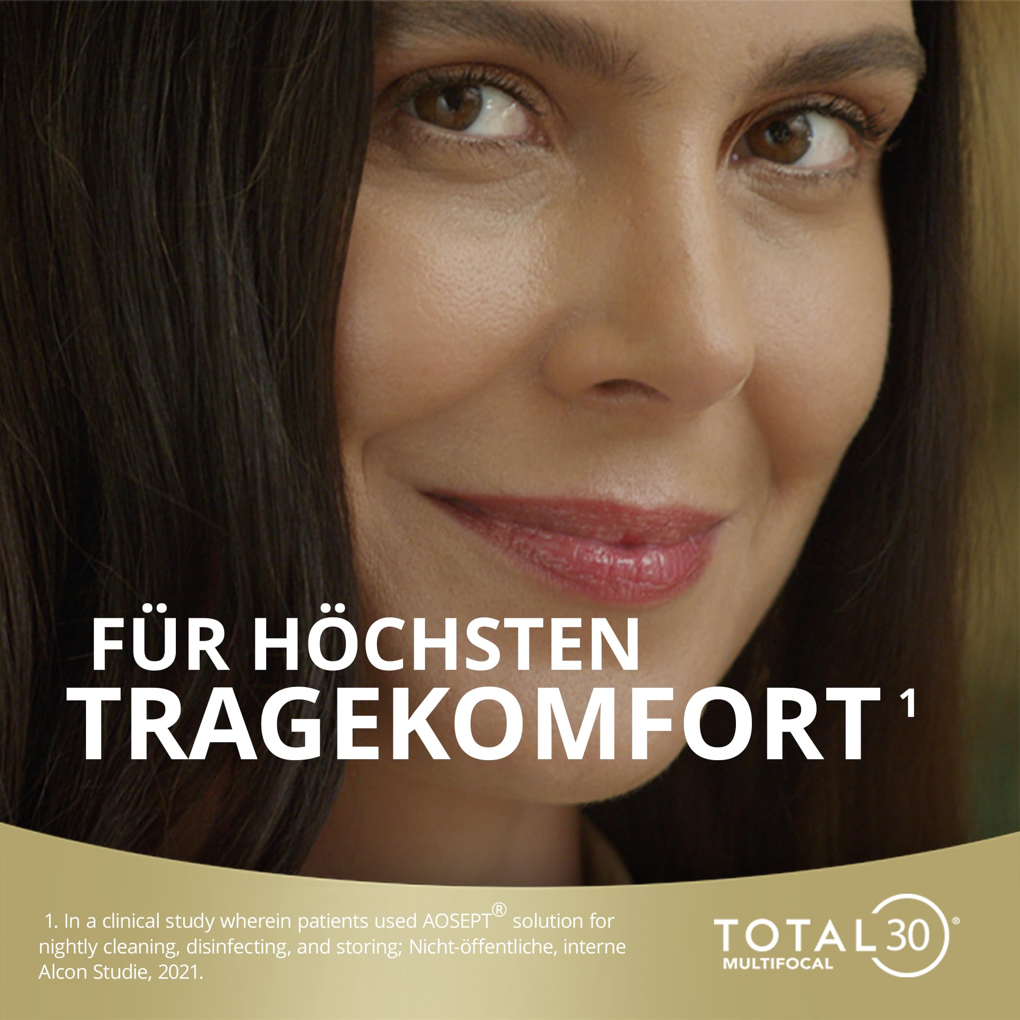TOTAL30 Multifocal Monatslinsen | 6 Stück | BC 8.4 mm | DIA 14.2 mm | ADD HIGH | +01.25 Dioptrien