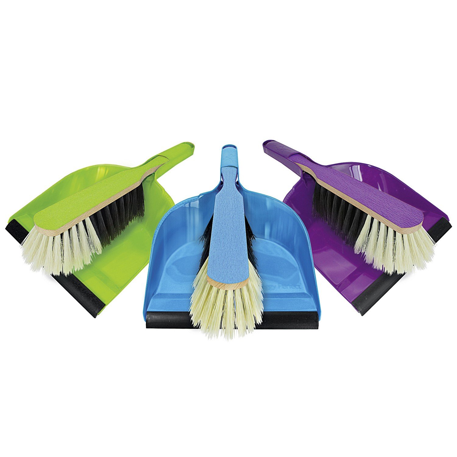 Peggy Perfect Kehrgarnitur Black Forest - Kehrschaufel Mit Lippe Und Handfeger 190mm