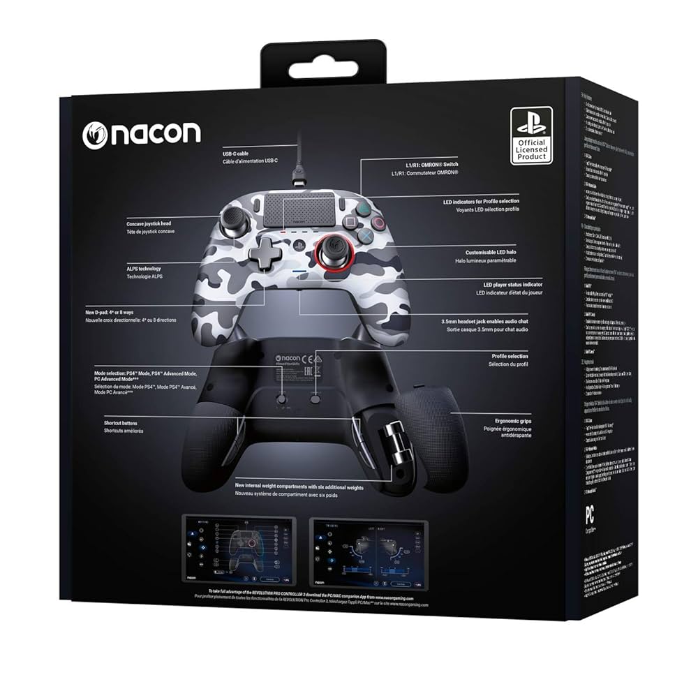 その他 nacon REVOLUTION PRO CONTROLLER3 Nacon Revolution Pro Controller 3 (PC) - us.MaxGaming.com