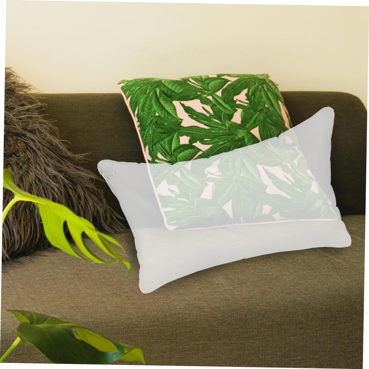 Cabilock 8piezas Almohadas Inflables Transparentes para Viajes Almohadas Ligeras De Aire Cojines De Camping Soporte Cervical Portátil y Práctico