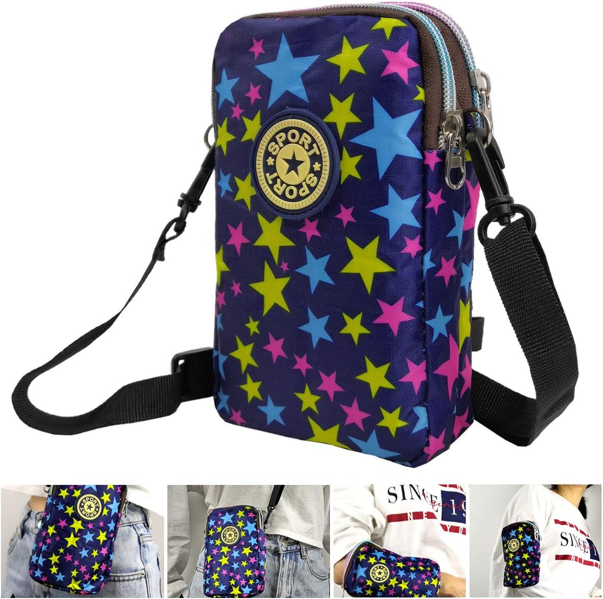 Canvas Tote Shoulder Bags for Women - Retro Portable Casual Durable Retro Reusable Shoulder Bag Cotton Canvas Tote Bag