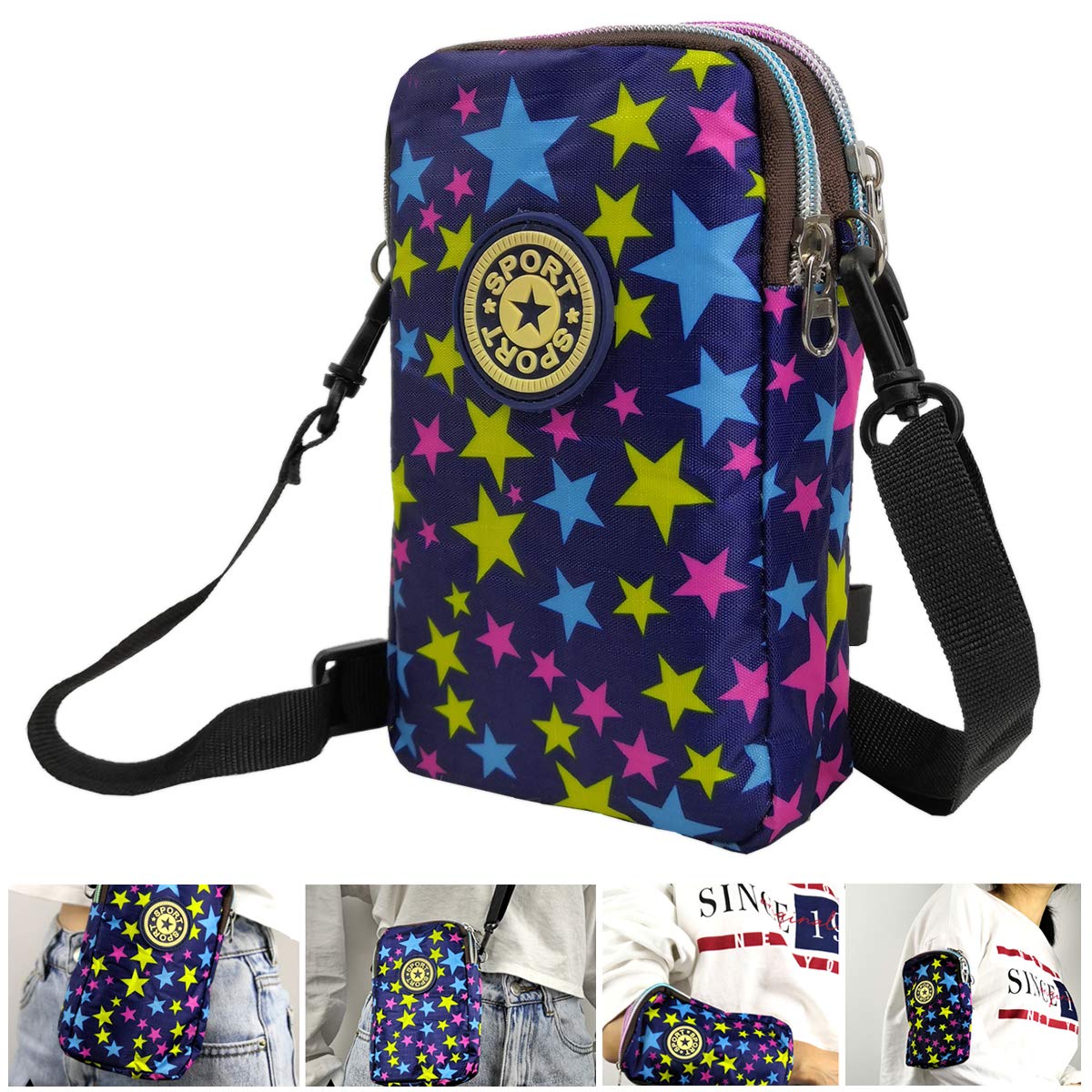 Canvas Tote Shoulder Bags for Women - Retro Portable Casual Durable Retro Reusable Shoulder Bag Cotton Canvas Tote Bag