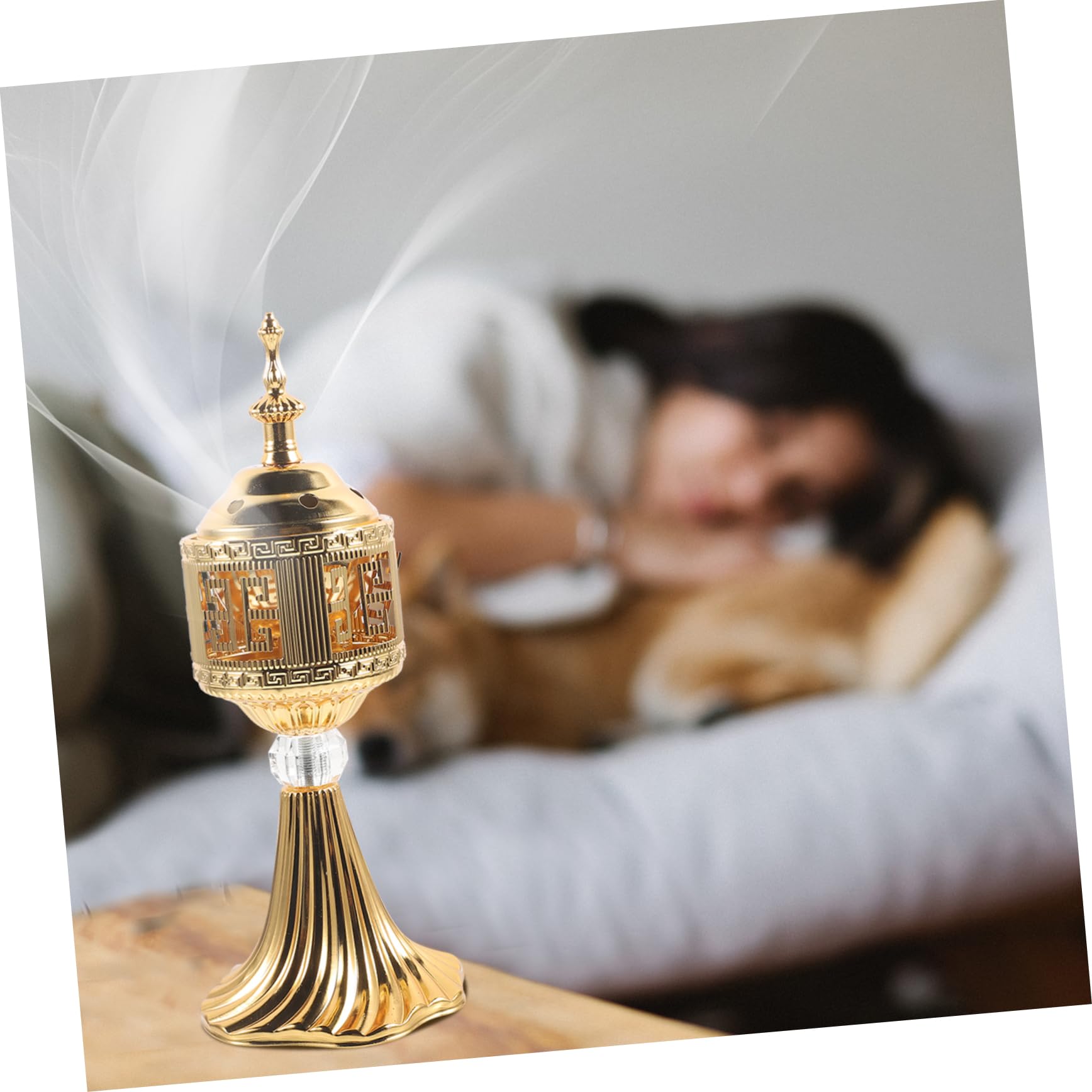 Brûleur d'encens Electrique Porte-encens Aromatique Portable Allume Brûleur d'encens Electrique Porte-encens Aromatique Portable Allume