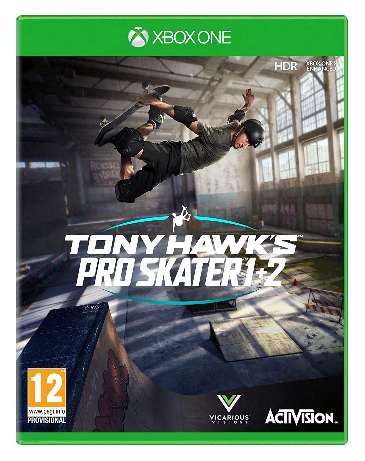 Tony Hawk's Pro Skater 1 + 2 (UK/Arabic), Black