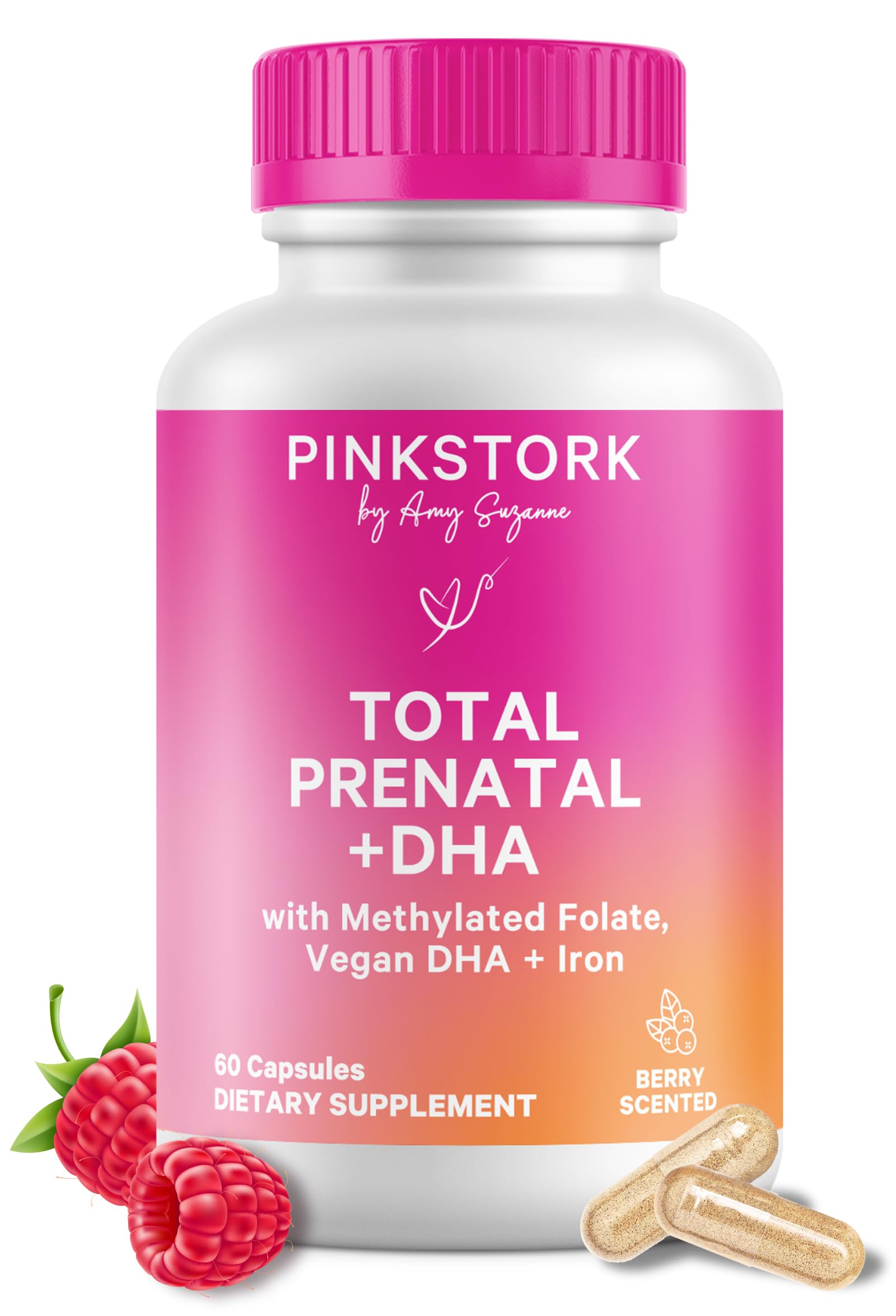 Pink Stork Total Prenatal Plus DHA 60 Capsules