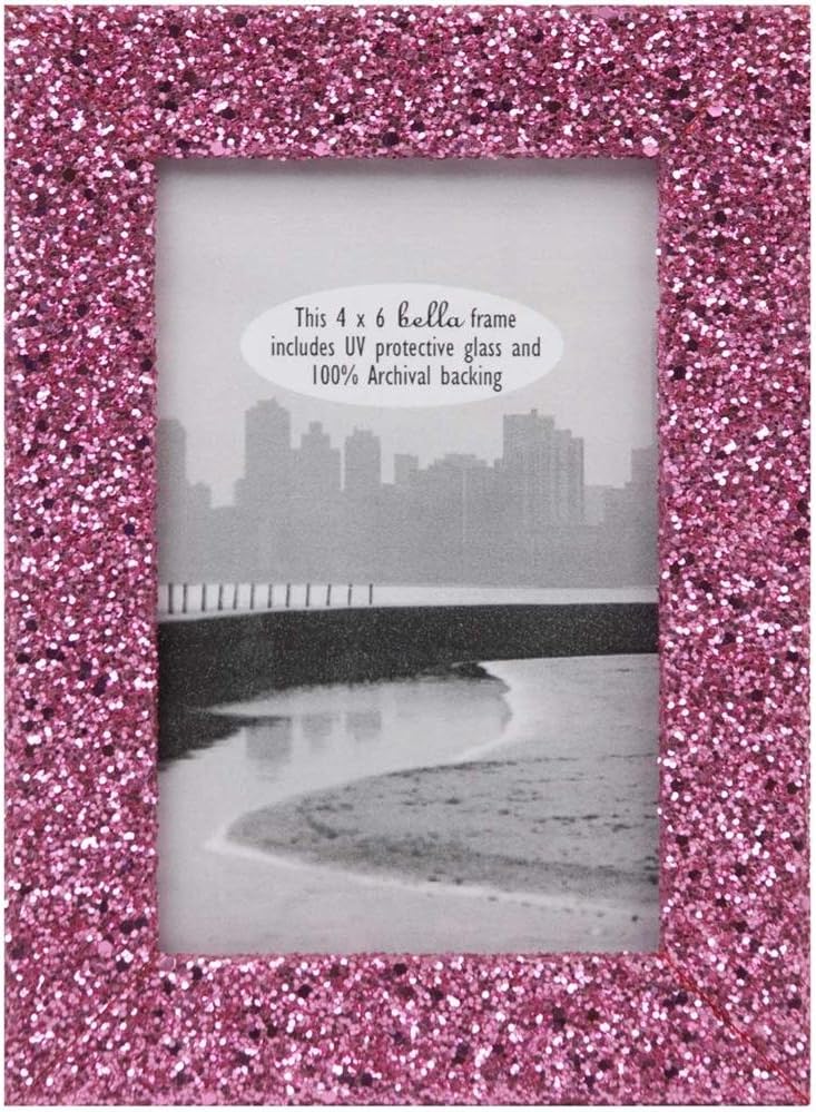 BELLA 5x7 Ruby Glitter Photo Frame