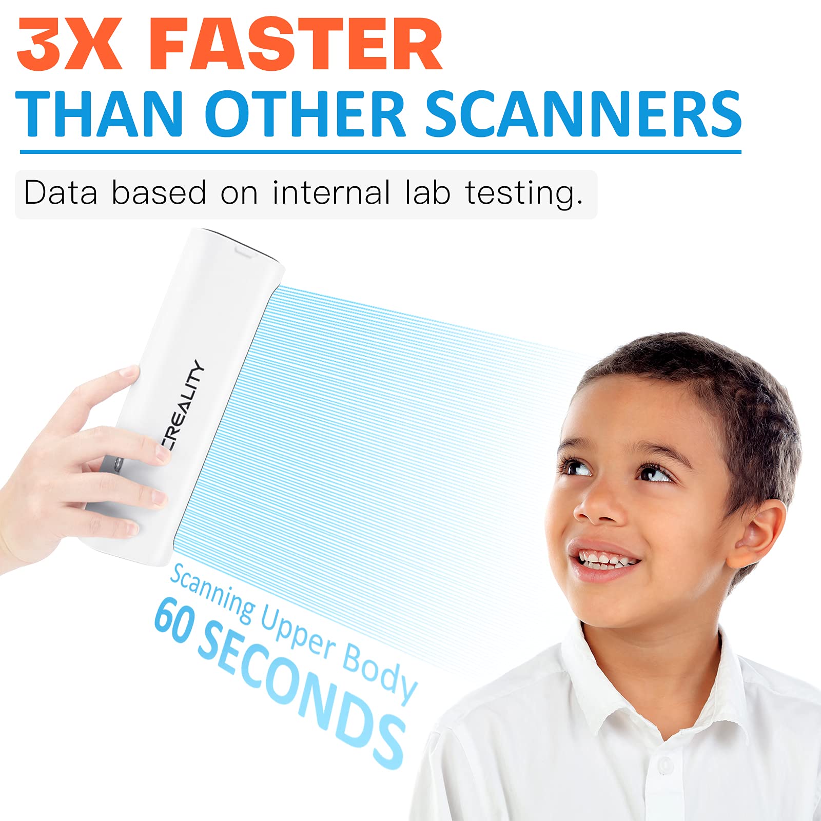 Creality Upgraded CRScan 01 3D Scanner Kit with Turntable and Tripod, Handheld & Turntable Dual