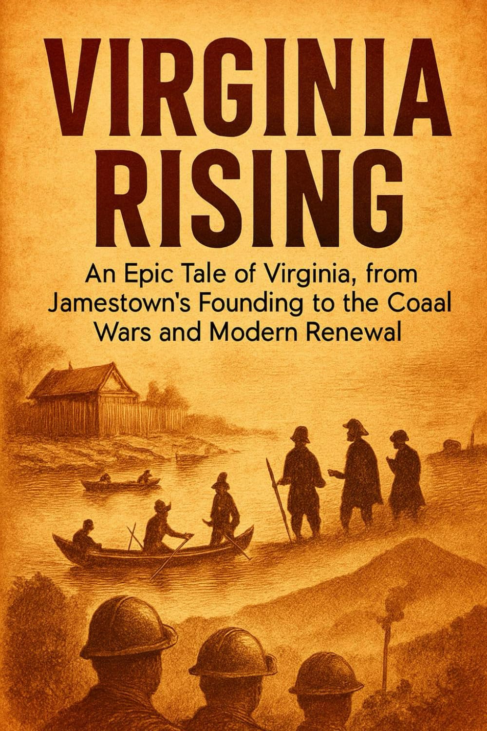 Virginia Rising: An Epic Tale of Virginia, from Jamestown's Founding to the Coal Wars and Modern Renewal (short history books)
