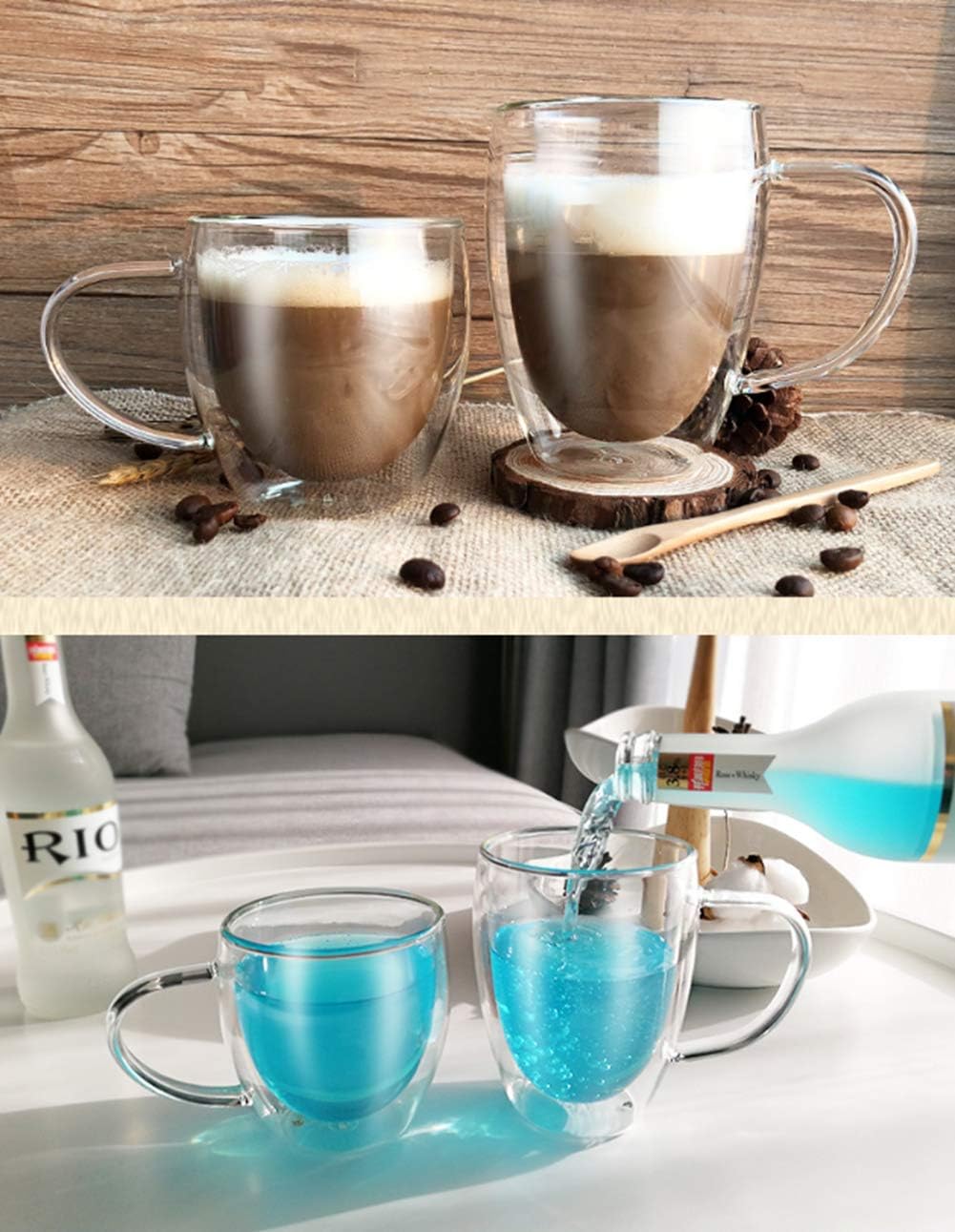 779円 入荷中 400ml 取っ手付ダブルウォール グラス コーヒーカップ 二重構造 耐熱 カップ おしゃれ アイスコーヒー ホットワイン お酒 食洗機対応 2 取っ手付 779円 入荷中 400ml 取っ手付ダブルウォール グラス コーヒーカップ 二重構造 耐熱 カップ おしゃれ アイスコーヒー ホットワイン お酒 食洗機対応 2 取っ手付