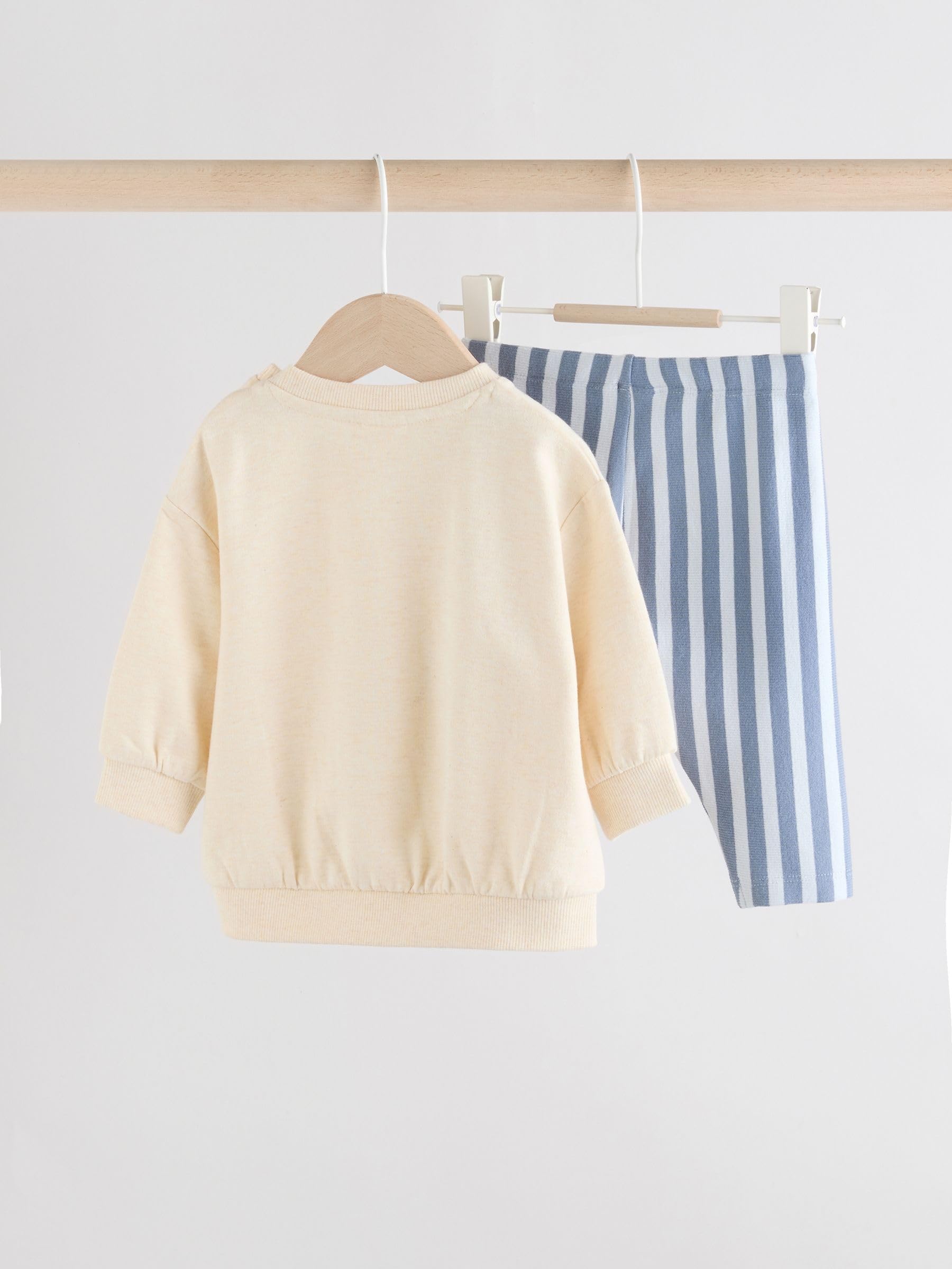 NEXT Noworodki chłopcy Bluza niemowlęca i legginsy w zestawie