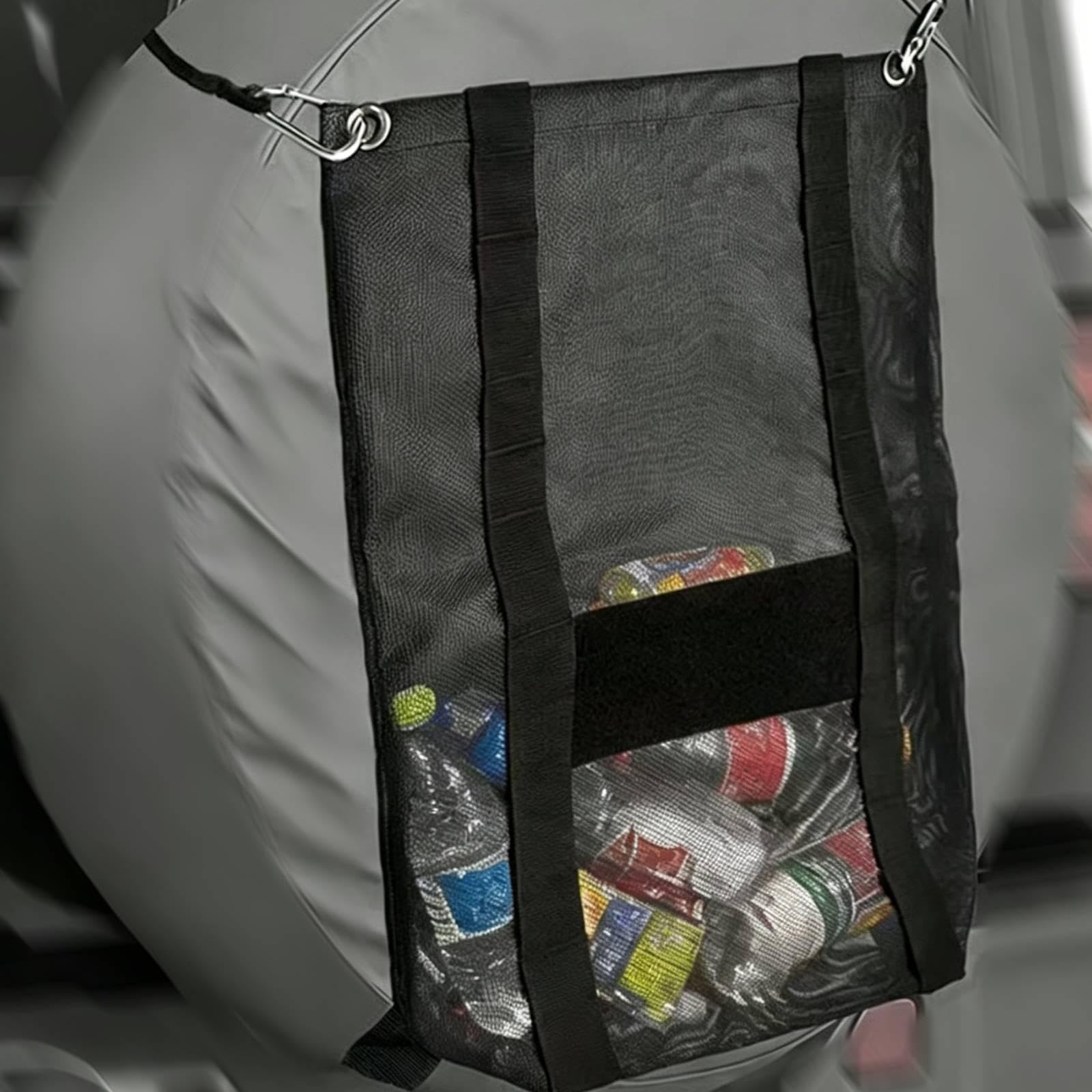 Sac Poubelle pour Roue de Secours, Sac de Rangement en Filet pour SUV, Véhicules Tout-Terrain, Accessoires de Camping, Filet de Rangement pour Bagages