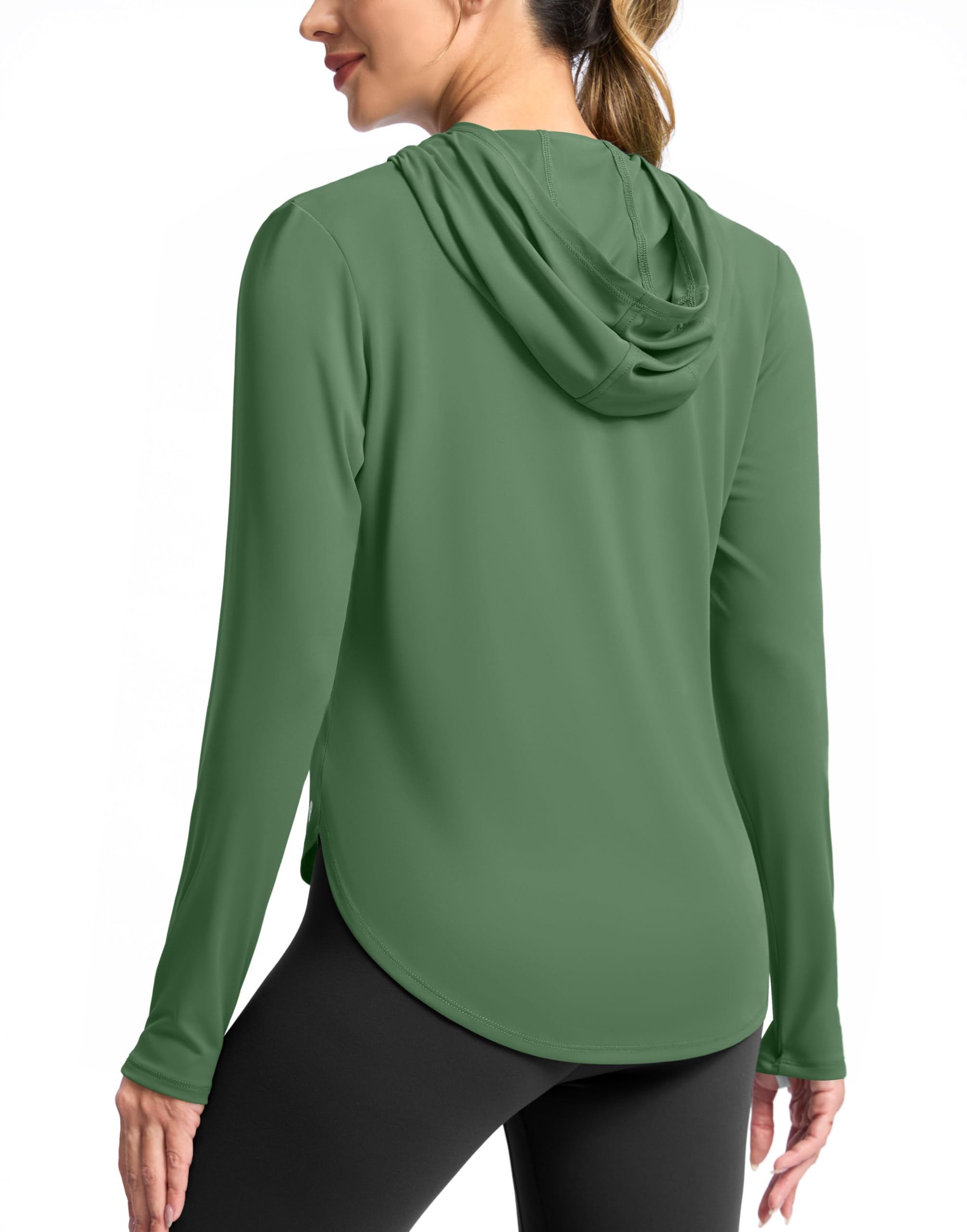 G Gradual Women's UPF 50+ Sun Hoodie Shirt Long Sleeve Hiking Fishing Tops
