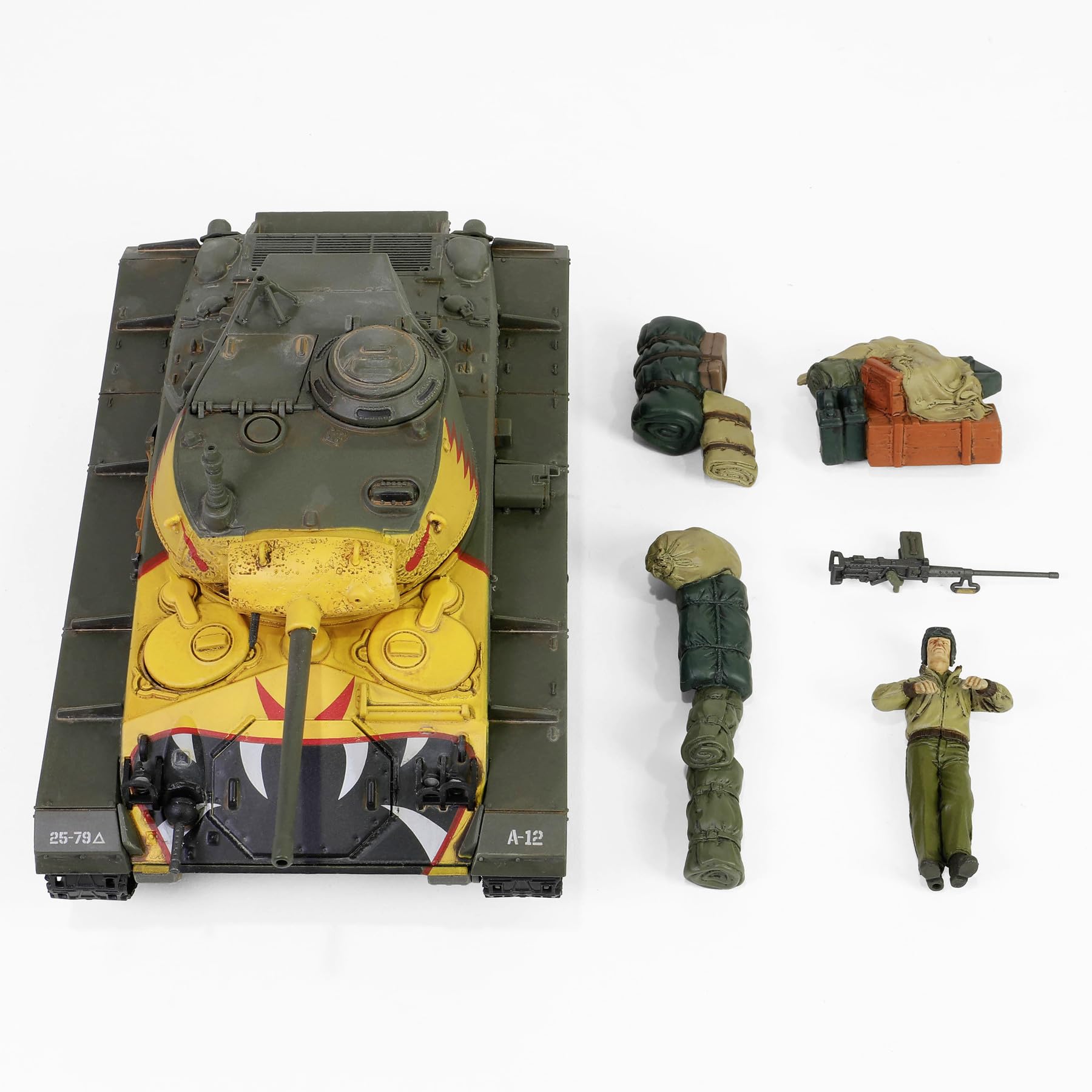 Forces of Valor 1:32 US M24 Chaffee Komp. D. Korea Wojna - model stojący, modelarstwo, model dioramy, model wojskowy, model Die-Cast