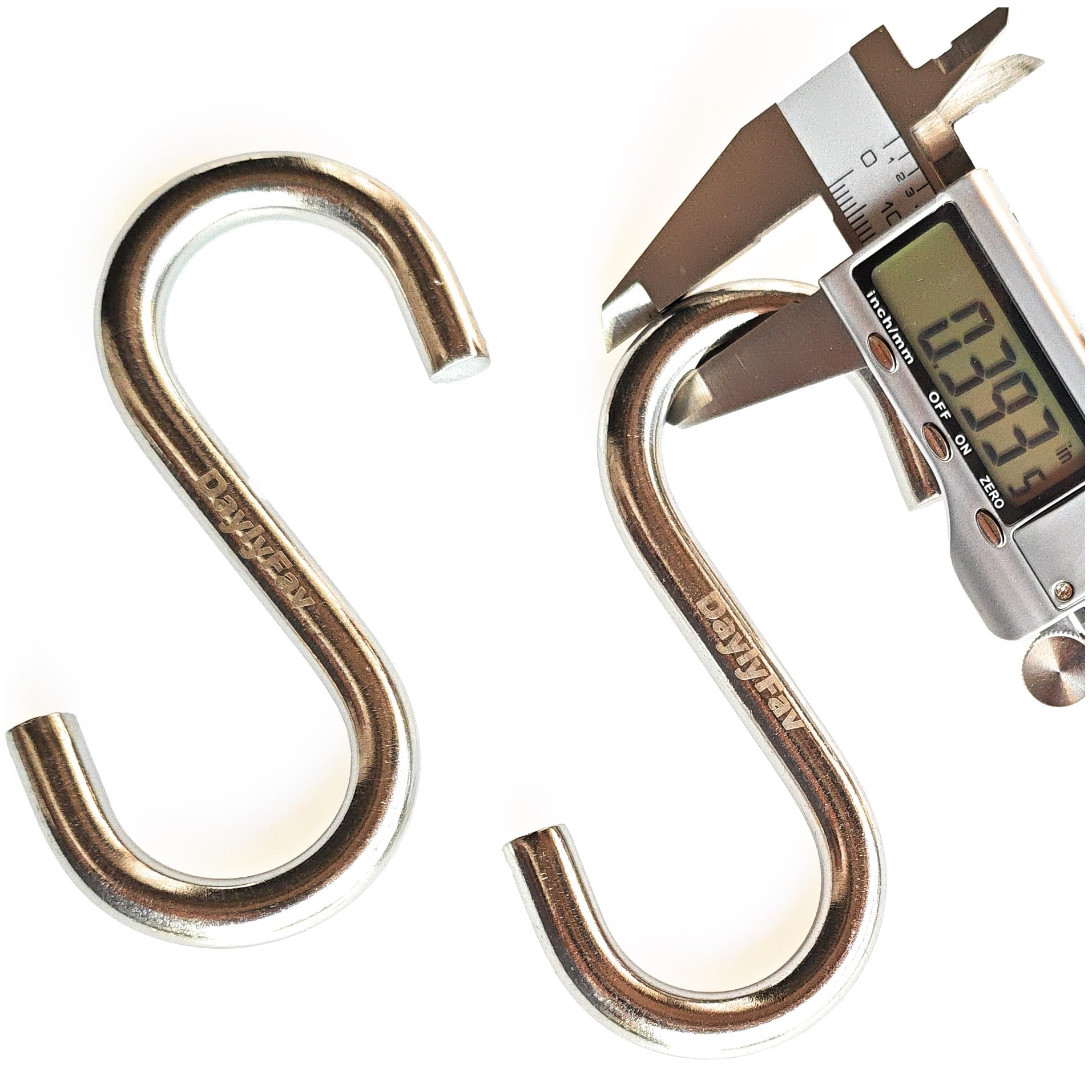 Heavy Duty S Hooks - 700 lb Capacity -4 Heavy Duty S Hooks - 700 lb Capacity -4