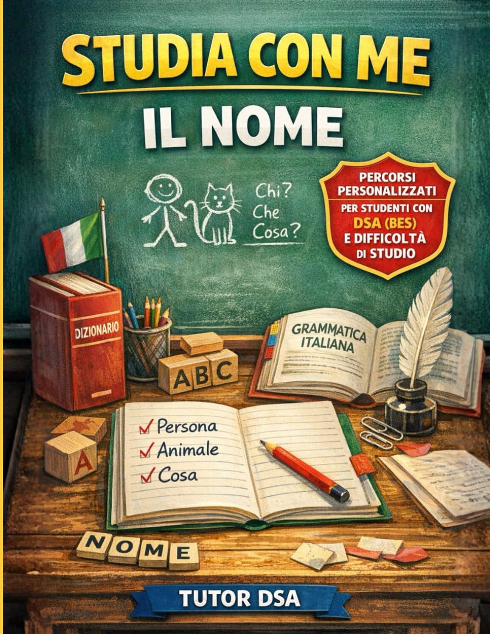 Studia con me Il nome: PERCORSI PERSONALIZZATI PER STUDENTI CON DSA (BES) E DIFFICOLTÀ DI STUDIO