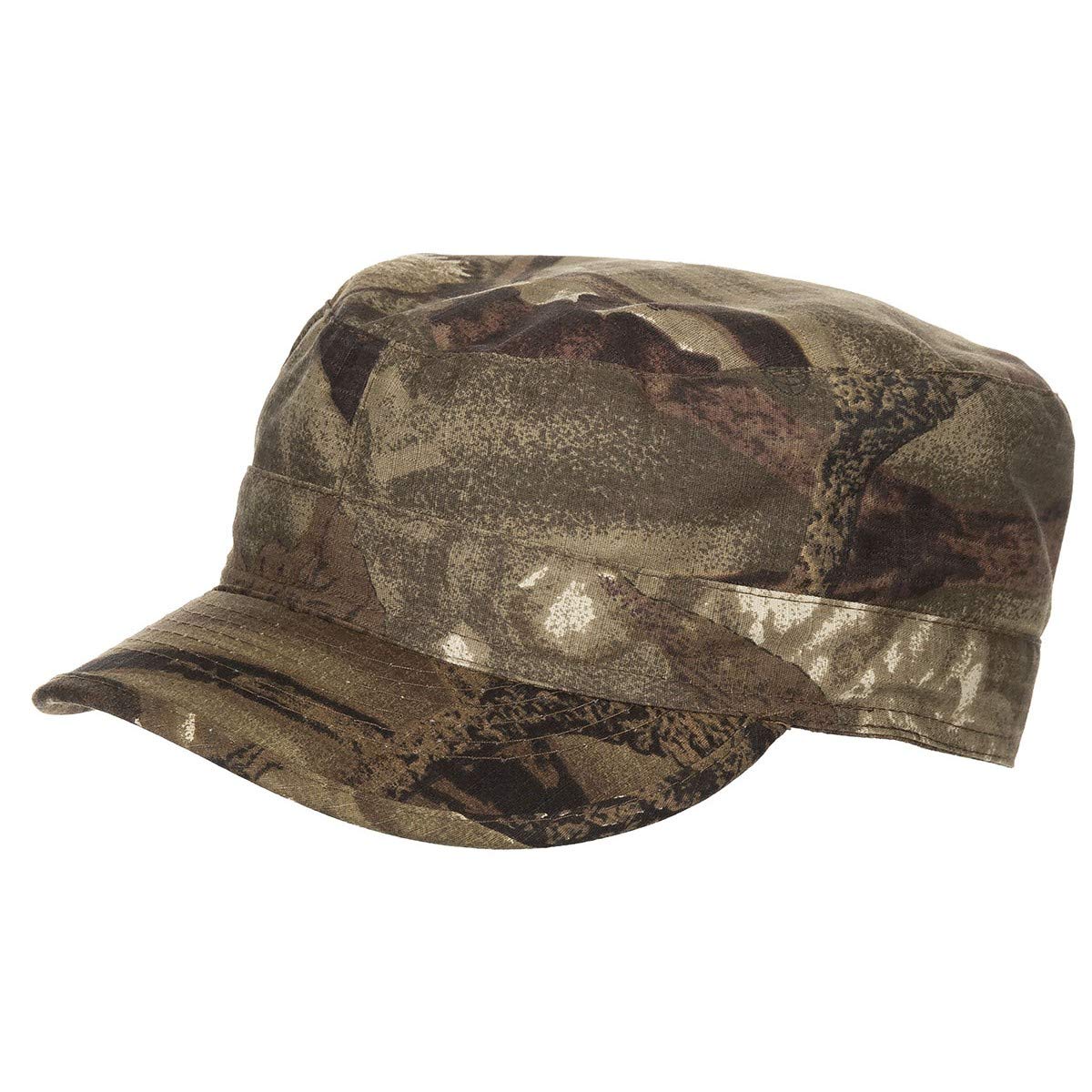 MFH BDU Ripstop Field Cap - 100% Cotton Military Style Cap In Black, Sizes S To XXL - View #2