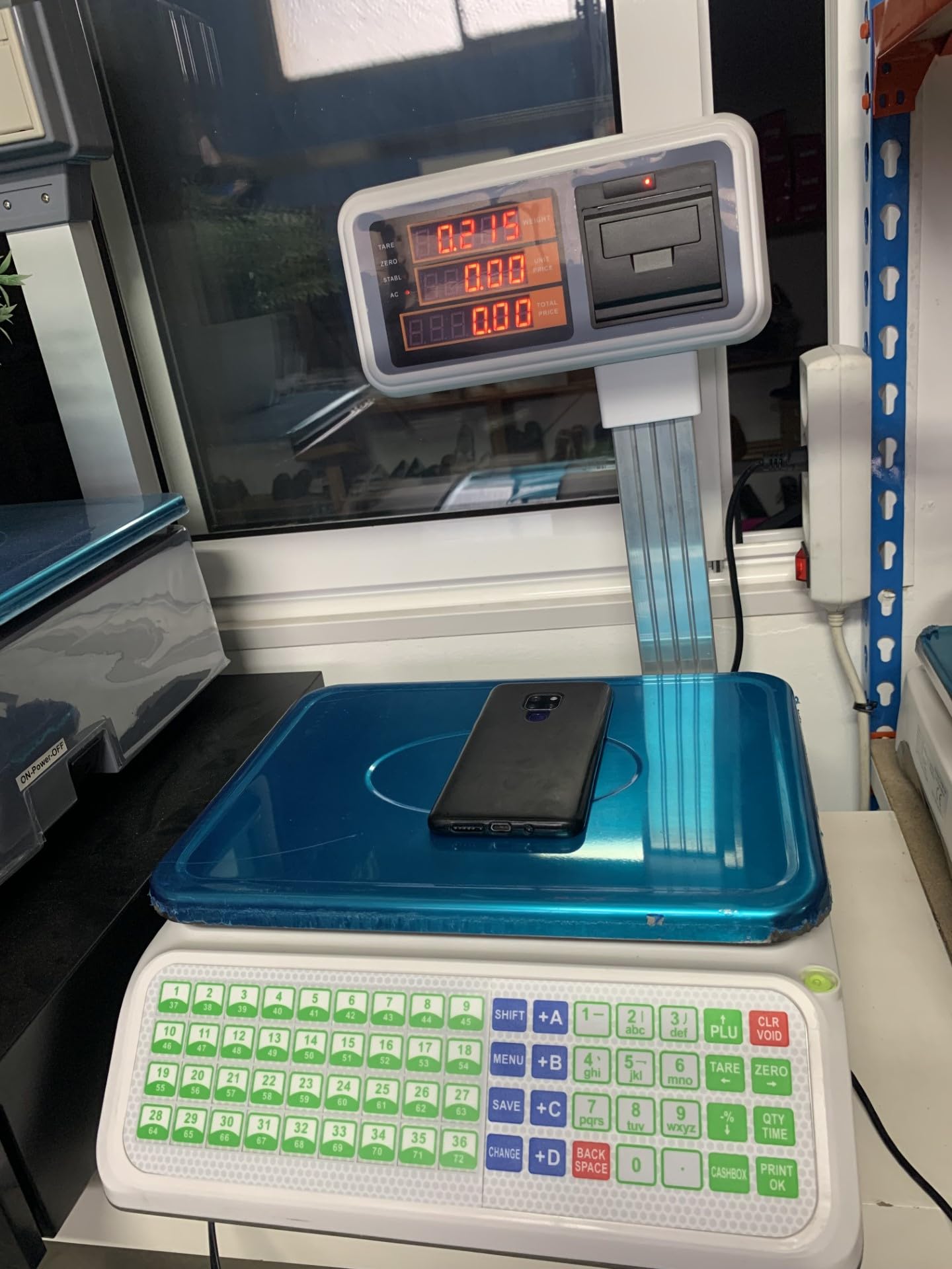 BASCULA PESO DIGITAL CON TORRE 4 VENDEDORES