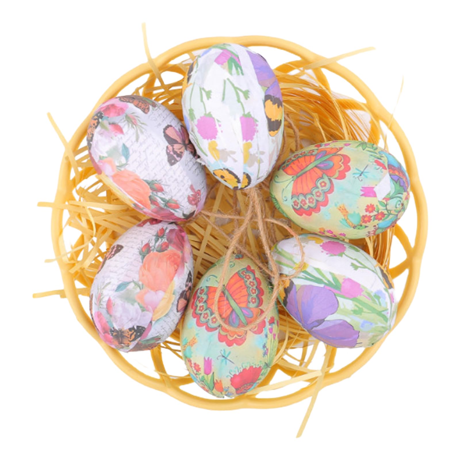 User Friendly Easters Eggs Hanging Ornament Perfect for Creating a Festival Ambiances in Homes Schools and Shops User Friendly Easters Decors