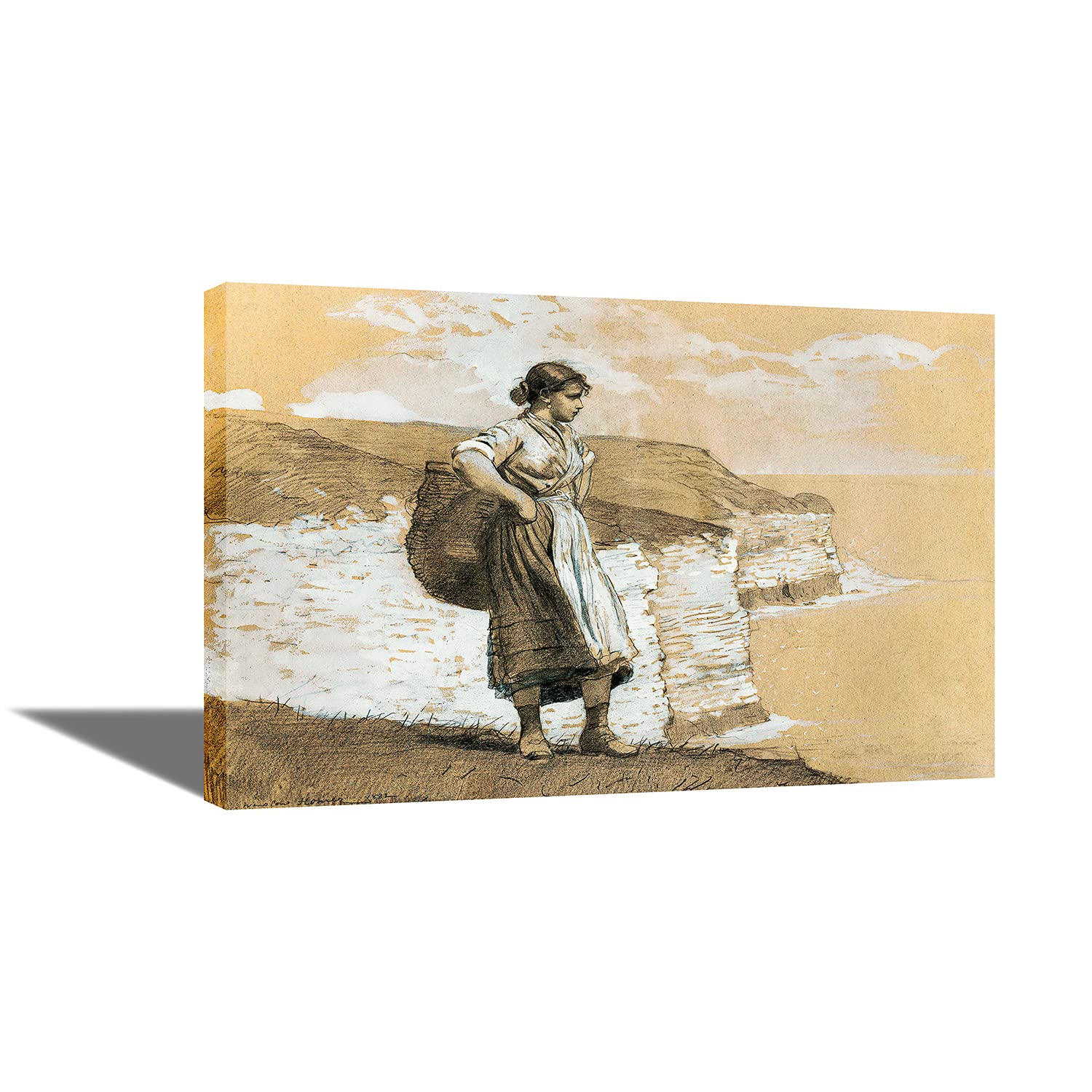 Tamatina Gallery Wrap Framed Painting | Home Decorative Gift Item | Frame Size - 36X24 Inches.EG