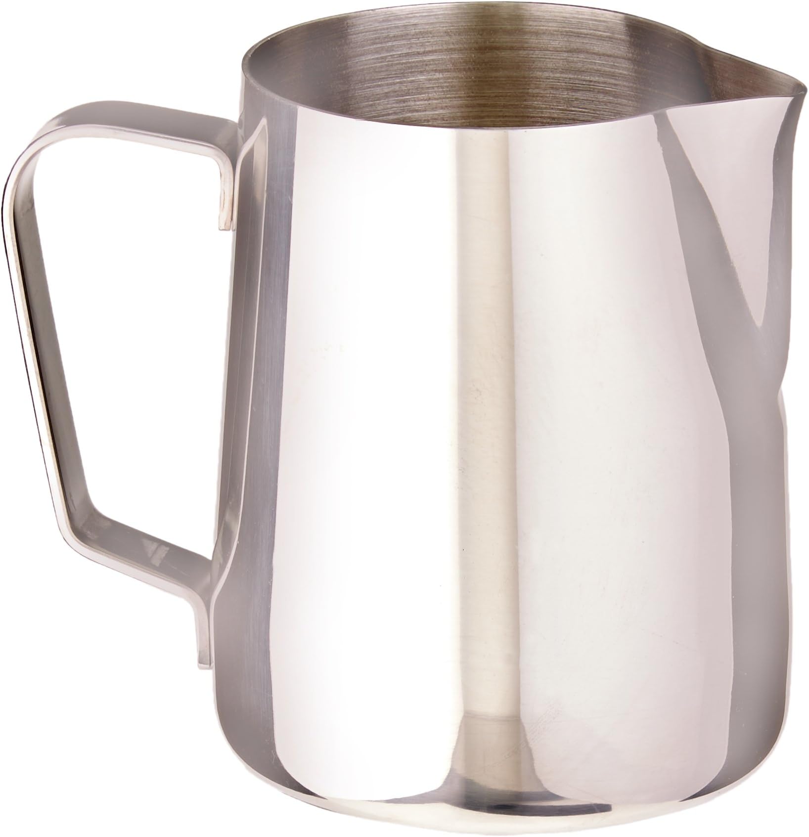 Rattleware 350ml Stainless Steel Macchiato Milk Frothing Pitcher โ Barista Steam Jug for Espresso Machines Milk Frothers, Latte Art. Precise Pouring, Durable Handle, Ideal for Cafes (Silver)
