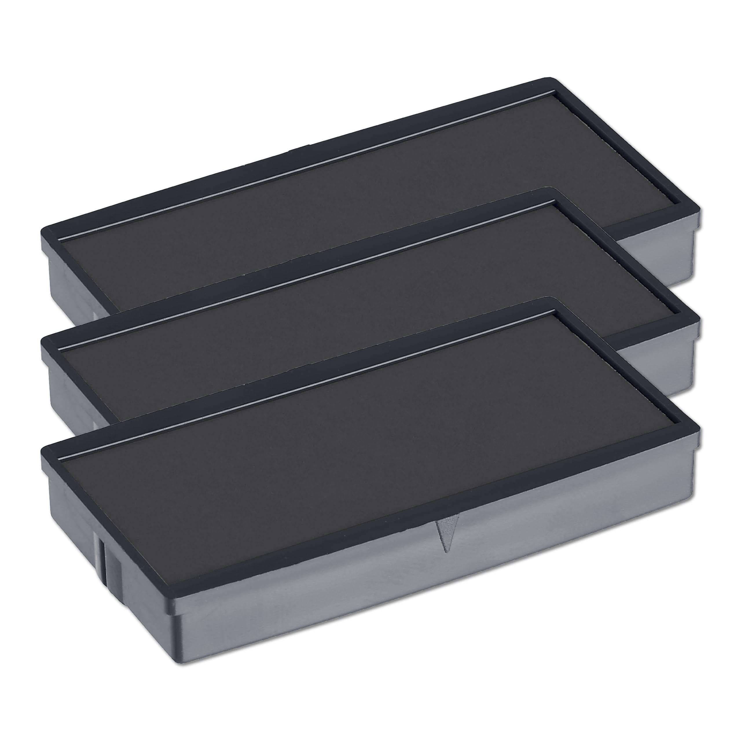 COLOP E/30 Replacement Ink Pads – Pack of 3 E30 Refill Pads Compatible with Printer 30 & Compact 30 Self Inking Stamps (Black)