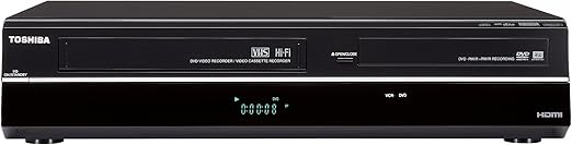 Toshiba DVR670/DVR670KU DVD/VHS Recorder with Built in Tuner, Black (2009 Model)