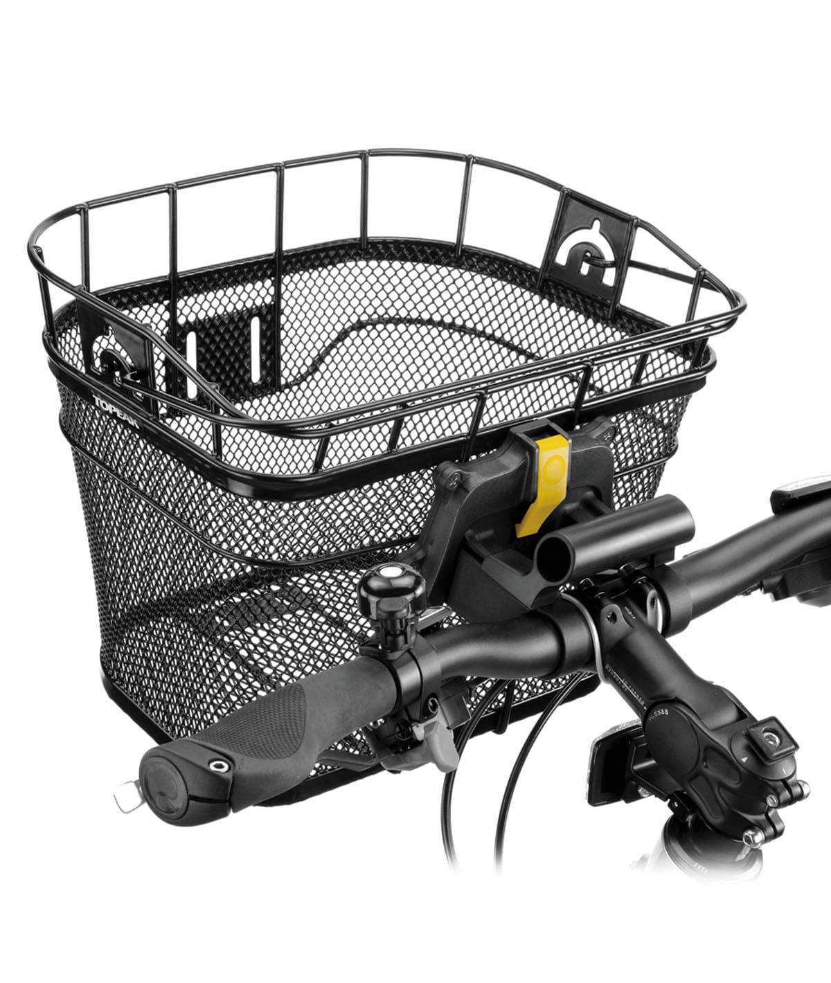 Topeak Schwarz przedni kosz rowerowy