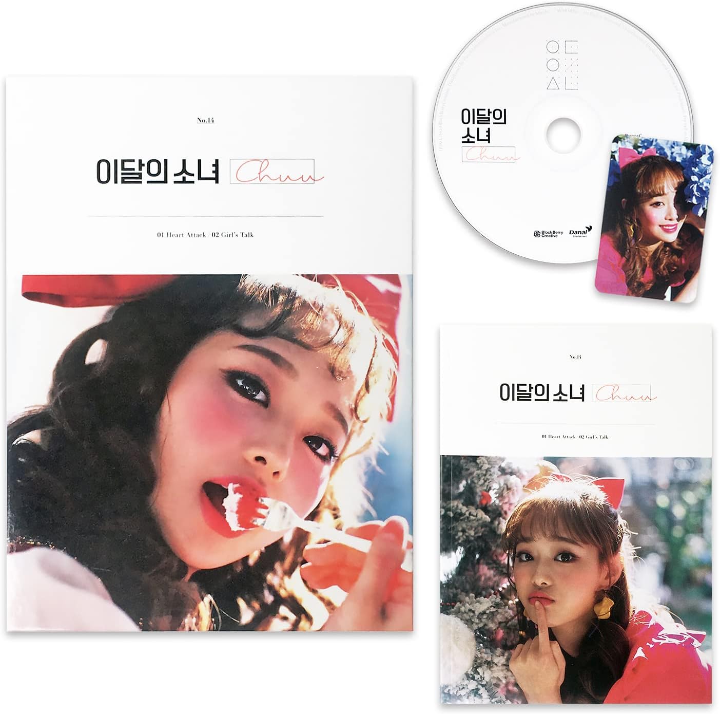 Loona Single Album Chuu Re Release Cd Photobook Random Photocard