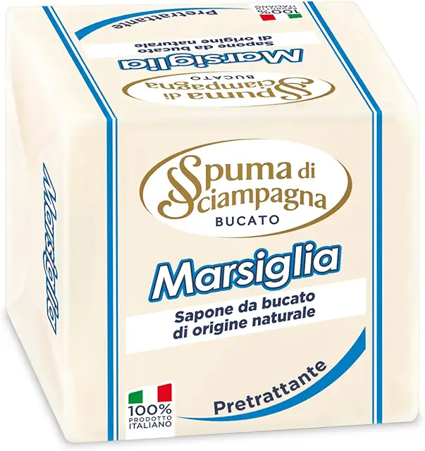 Sapone Marsiglia Spuma di Sciampagna - 250g per Bucato Naturale