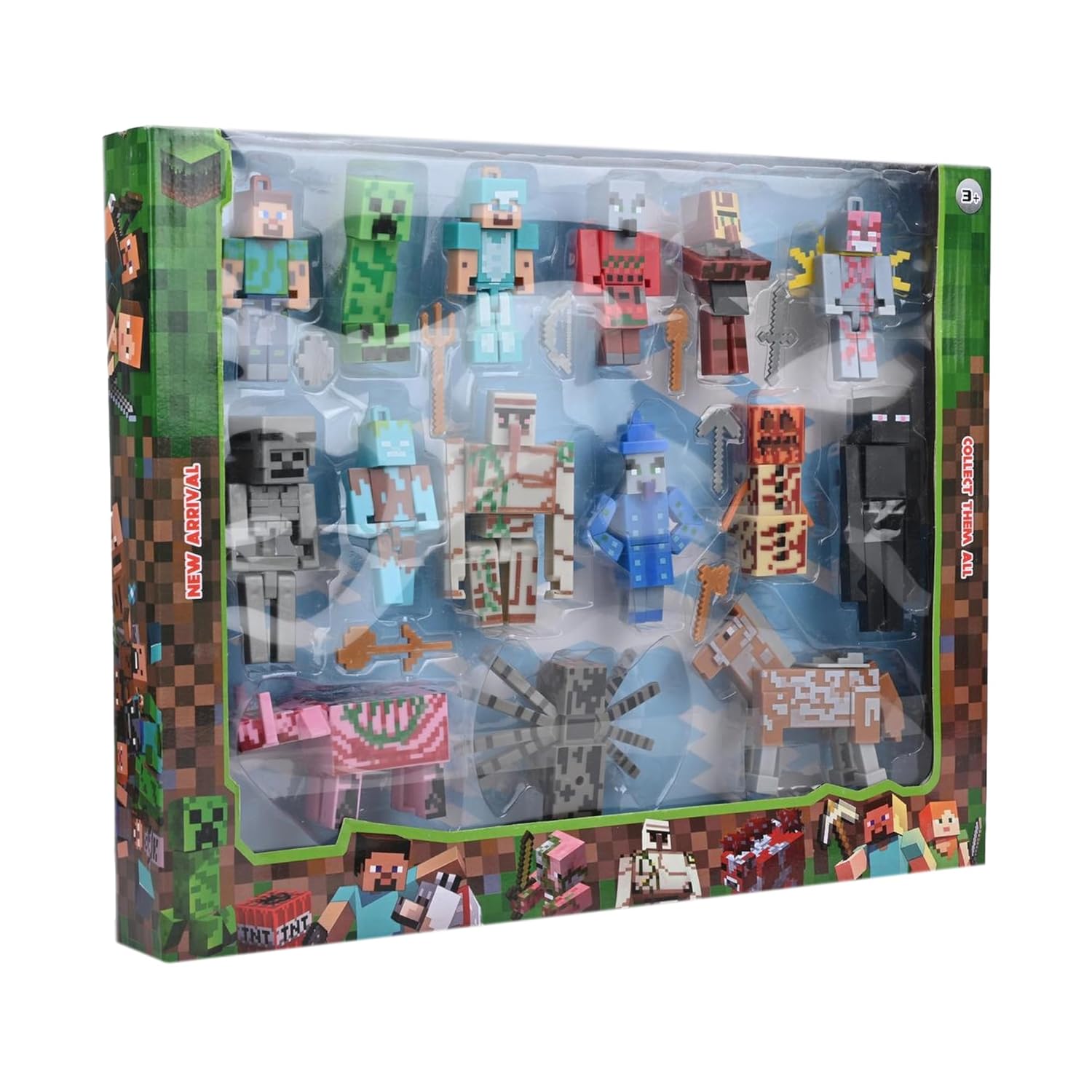 Toys Uncle Figure Pack (Mind*Craft Figure Pack) Toy Review India (Iknoor World ) Toys Uncle Figure Pack (Mind*Craft Figure Pack) Toy Review India (Iknoor World )