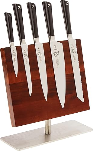 Miniatura 6 de Mercer Culinary Züm - Juego de cuchillos magnéticos para tablero (8 piezas, 14 18 x 10 14, acero inoxidable)