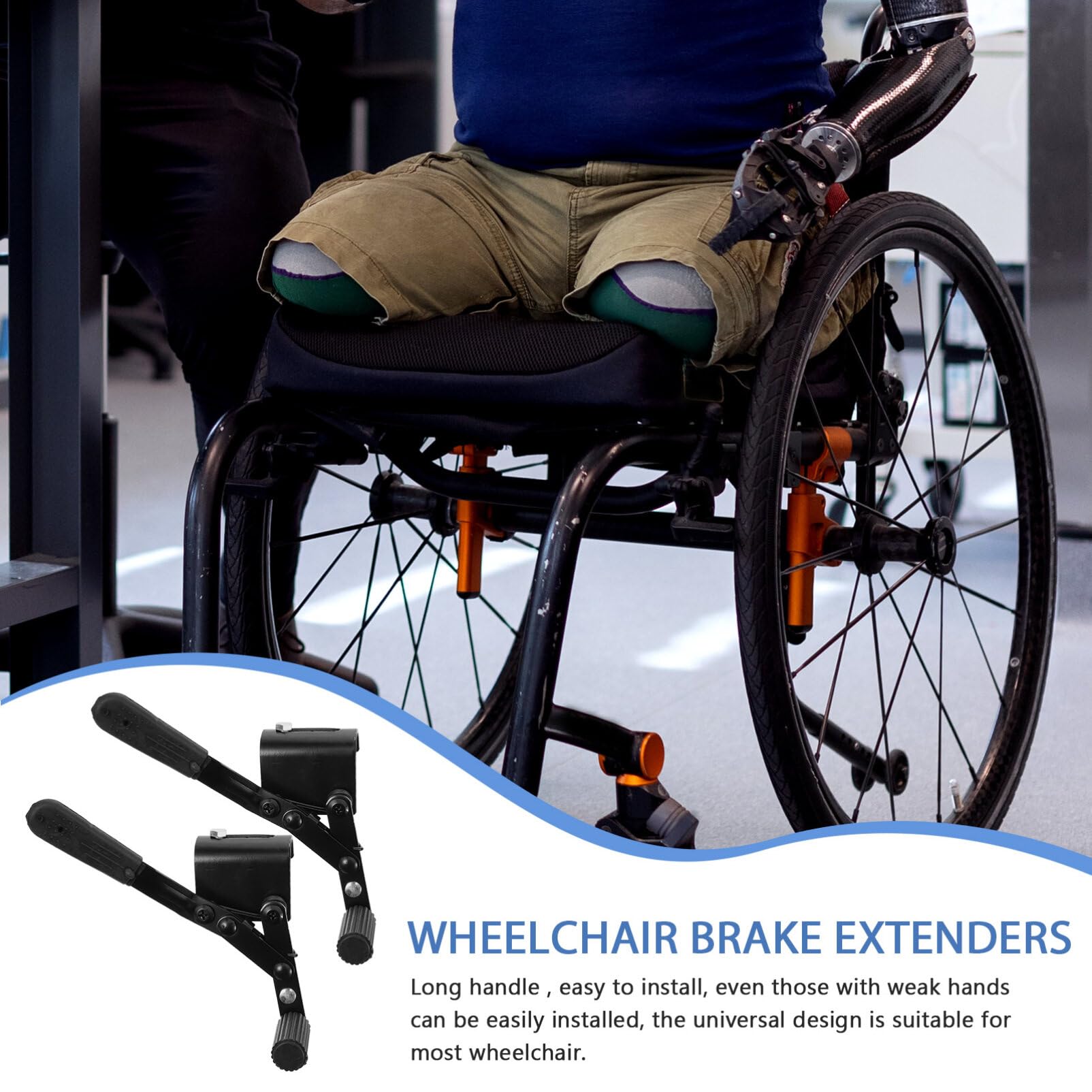 Amazon | 1組車いすハンドブレーキ側ネジ車いすブレーキ交換部品車いす