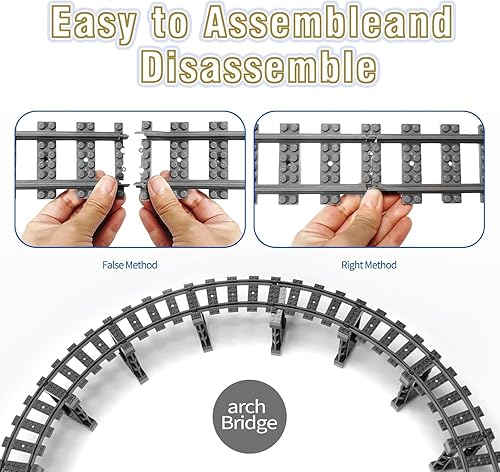 Miniatura 4 de City Crane - Juego de bloques de construcción de vehículos de construcción, 781 piezas compatibles con Lego, camión de remolque y remolque de