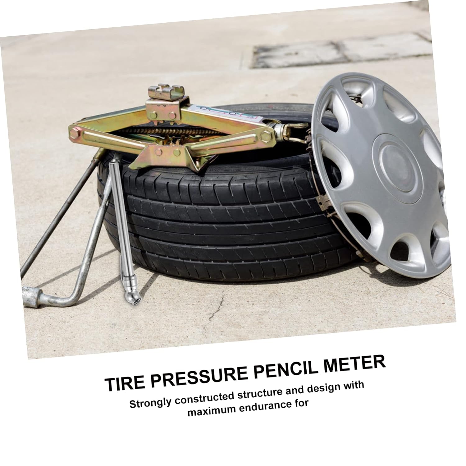3Pcs Tire Pressure Gauge Pencil Professional Heavy Duty Design for Accurate Tire Pressure Measurement Portable Pocket for Convenient Travel and Safe Driving