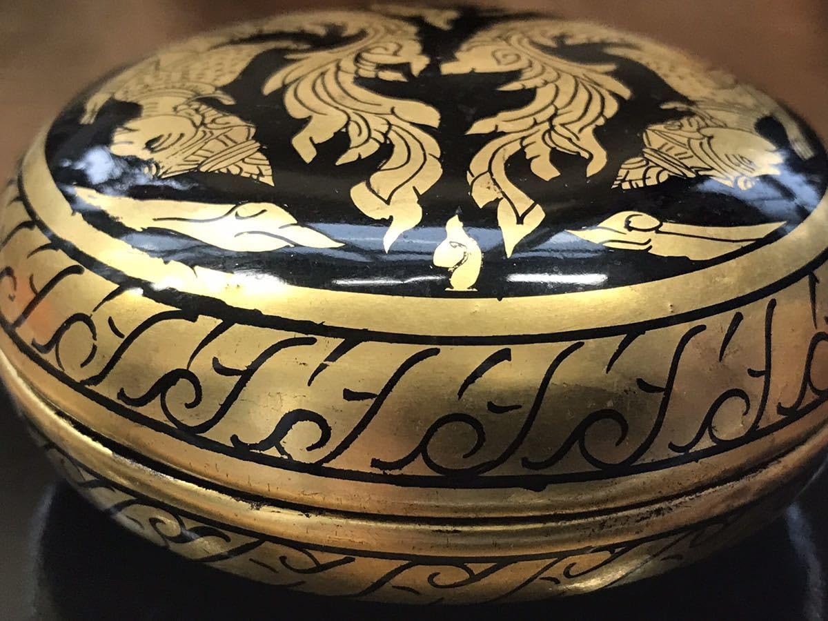 香合蒔絵小物入れ