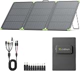 Panneau Solaire Portable Pliable Bifacial 200W,N-Type 16BB 22.5V Panneaux Solaire Monocristallins,Pour Station électrique portable, Extérieur, Jardin, Camping, Caravane - 1