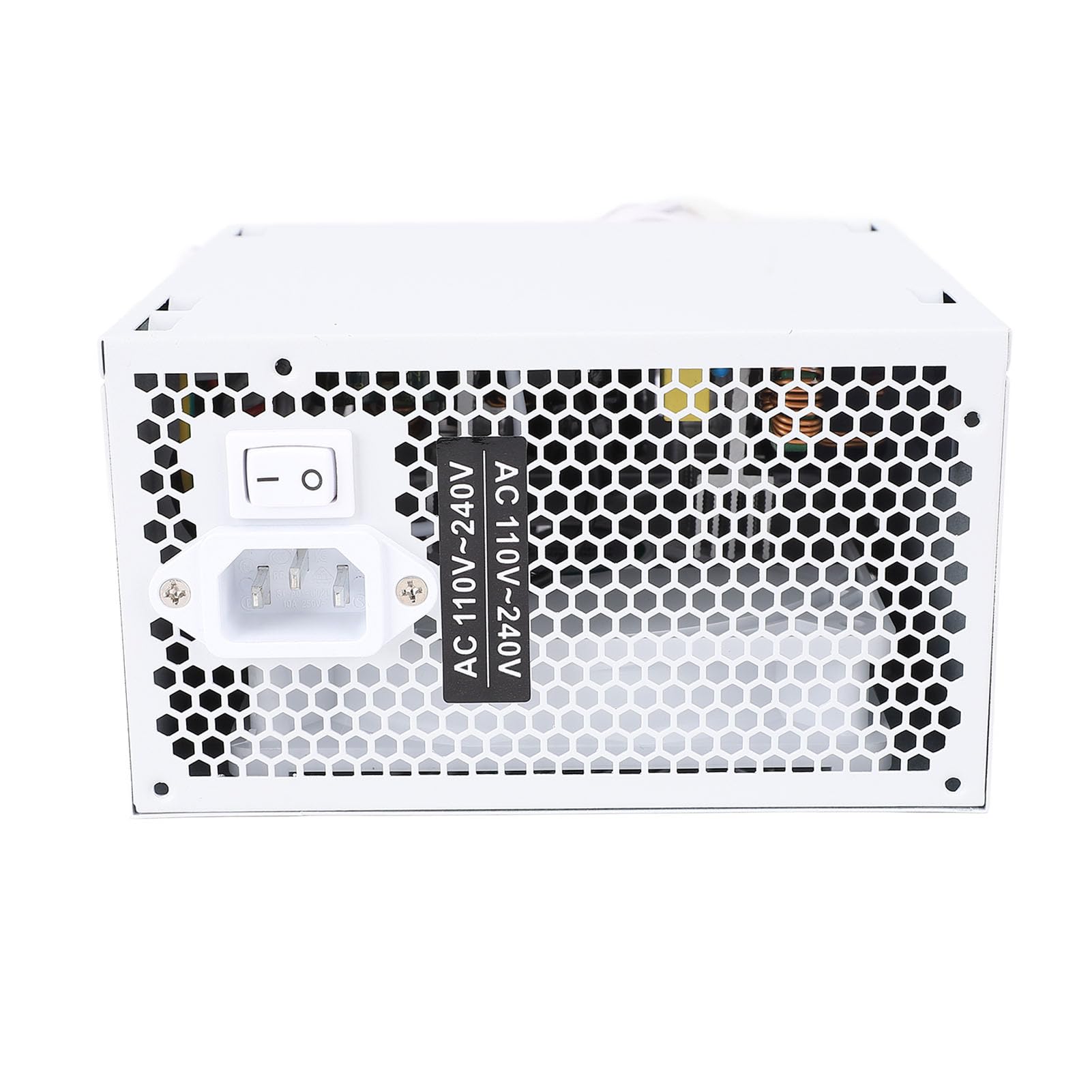 Modułowy Zasilacz ATX 600 W do Komputerów do Gier Wysokowydajna Pojedyncza Szyna 12 V z Chłodzeniem Niezawodny Zasilacz Komputerowy Stacji Roboczych i Zestawów Gier