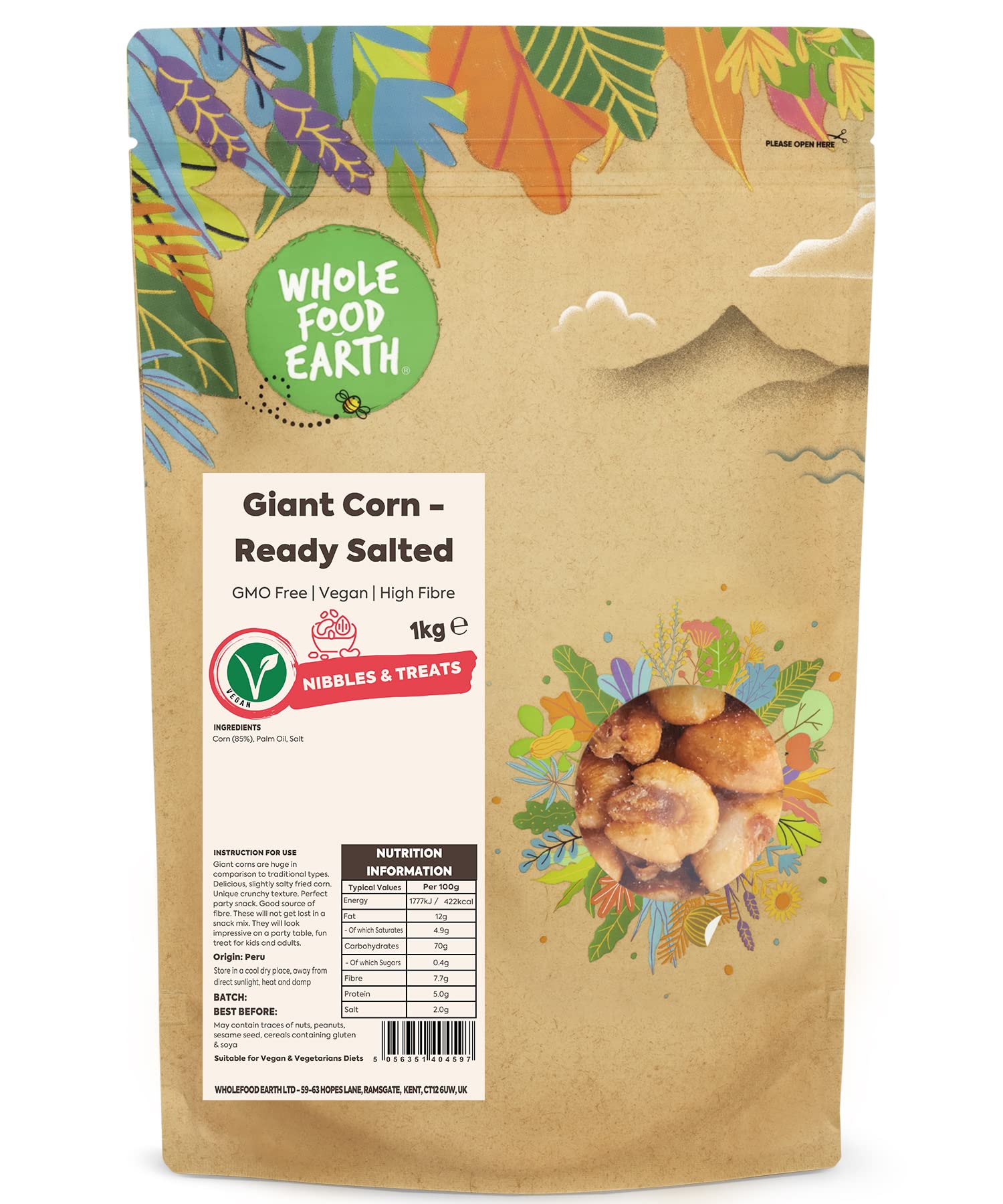 Giant Corn - Ready Salted 1kg