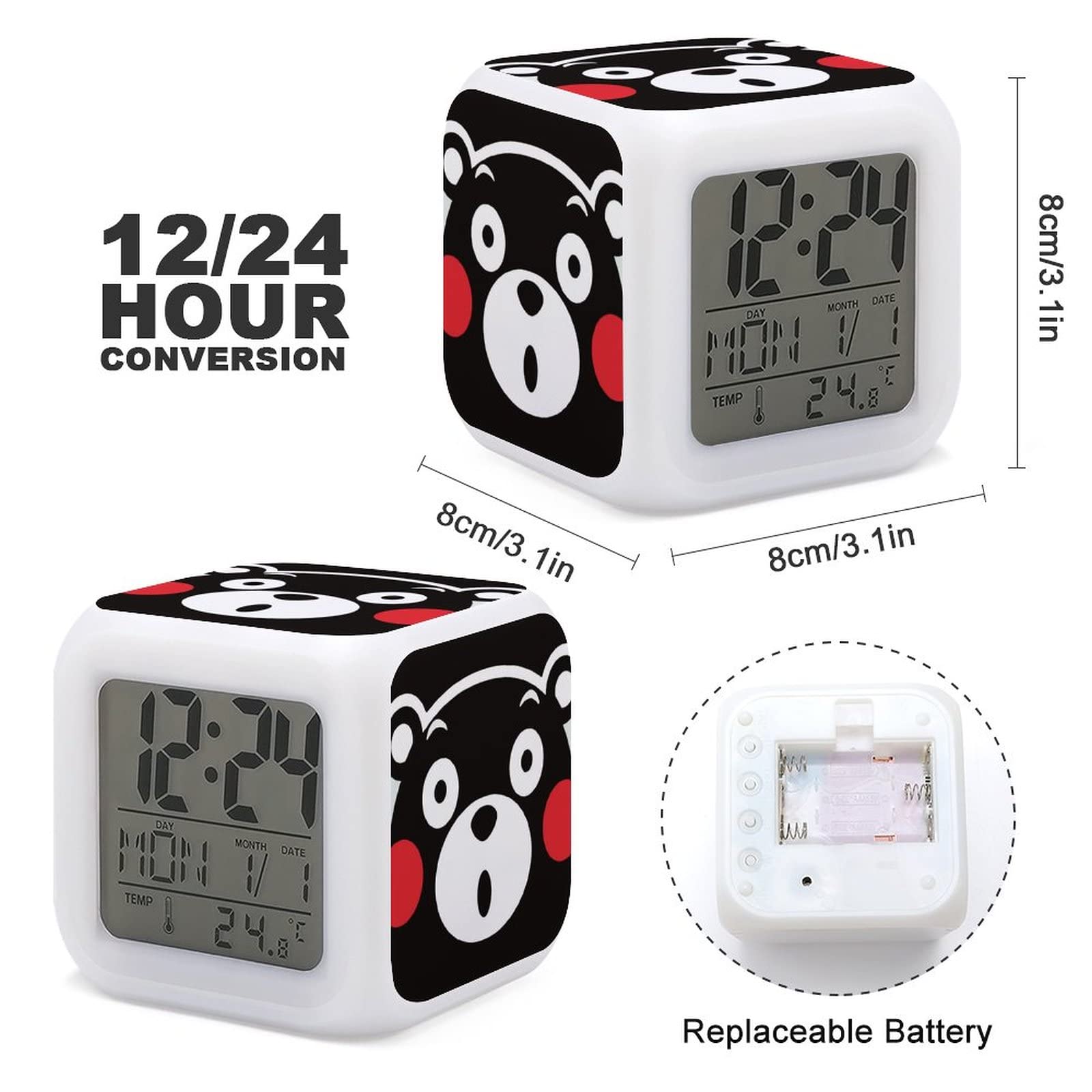くまモン電波目覚まし時計 Amazon.co.jp: くまモン 目覚まし時計 めざまし時計 置き時計 卓上時計
