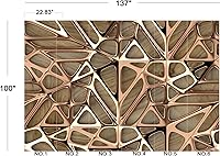 Vista 94 de Papel tapiz de pared para guardería infantil de bosques de acuarela coloridos, 137 x 100 pulgadas