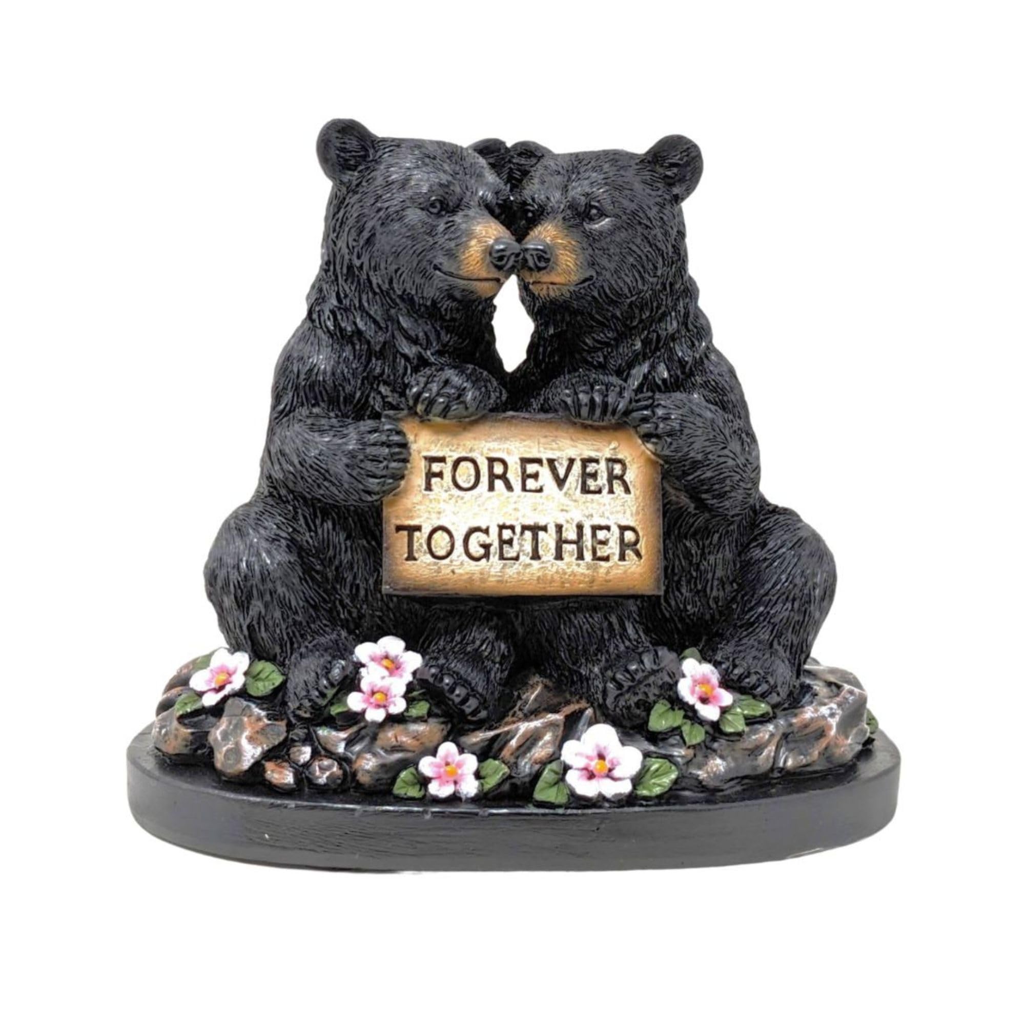 Amazon.com: BestGiftEver Forever Together Kissing Bear Figurine