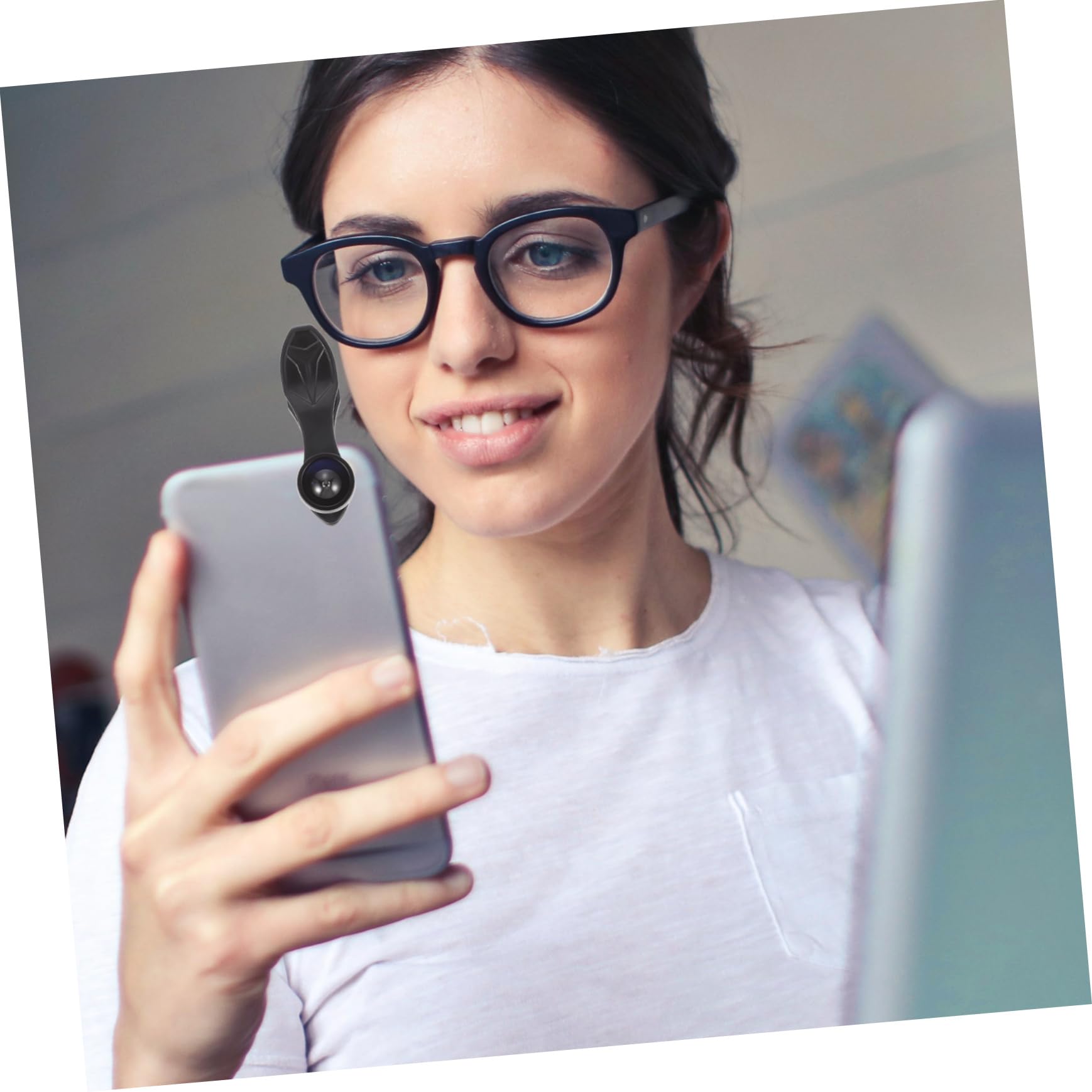 Housoutil Kit Obiettivi per Telefono Clip Lenti Macro per Fotocamera Smartphone Design Compatto e Leggero per Uso Quotidiano