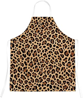 Trendy Leopard Aprons for Women, Leopard Print Gifts for Women, Funky Ch...